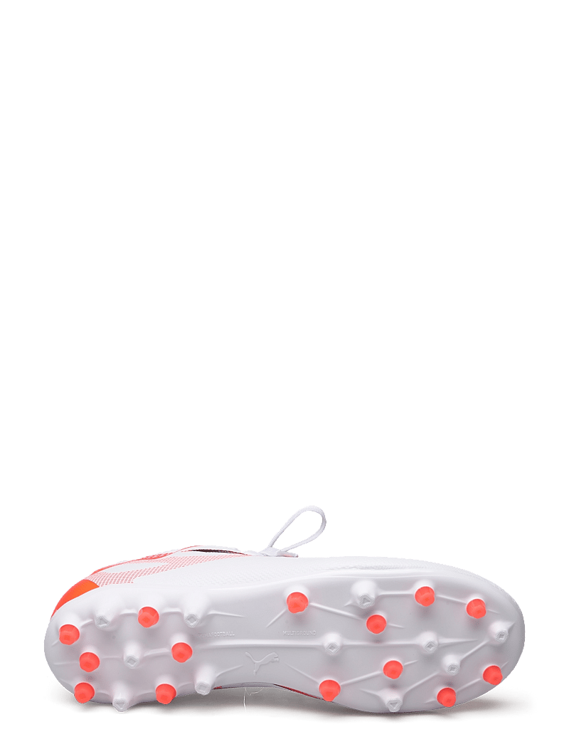 PUMA - ULTRA 5 MATCH MG Jr - apģērbs - puma white-puma black-glowing red - 3