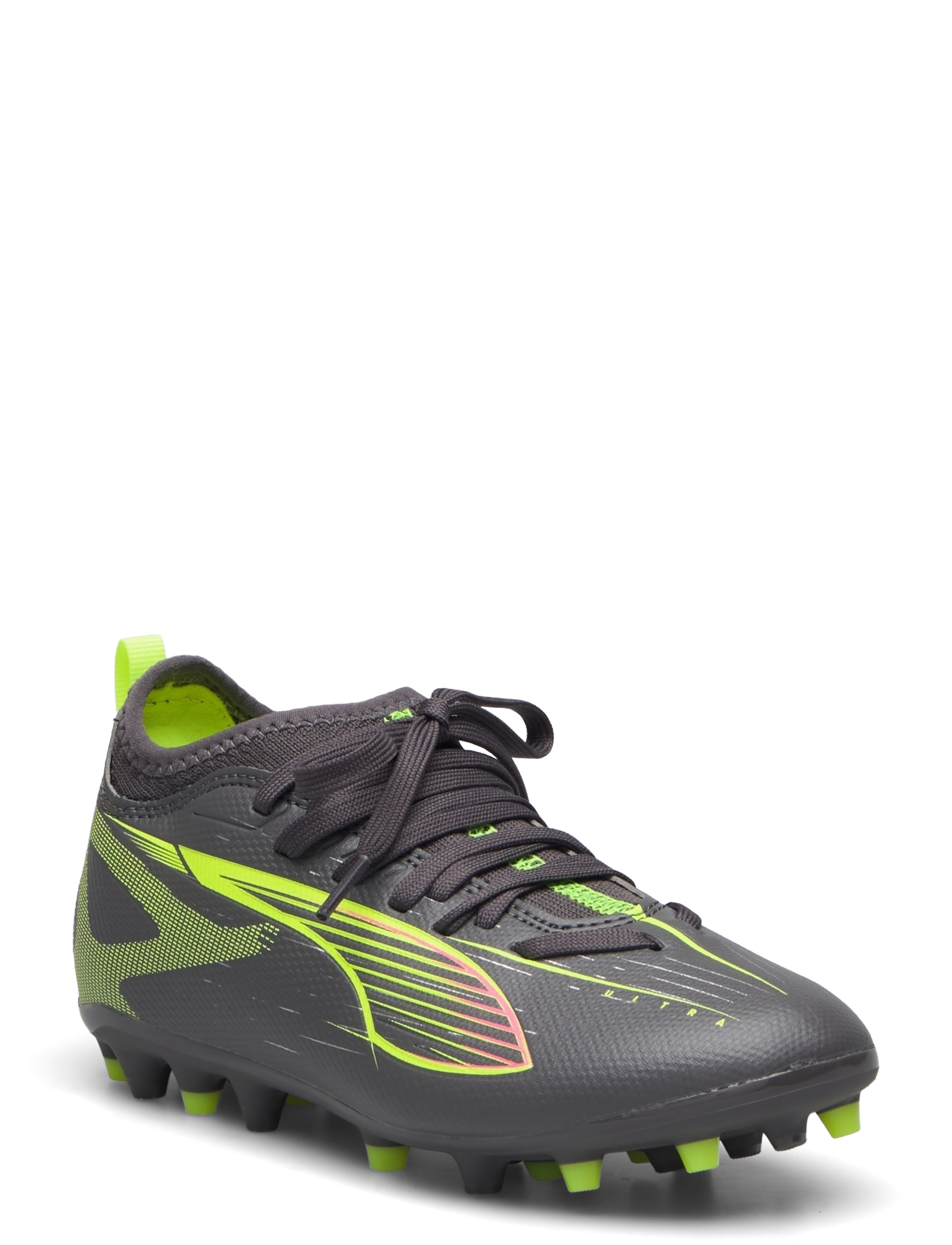 PUMA - ULTRA 5 MATCH MG Jr - fodboldstøvler - matte aged silver-yellow alert-puma aged silver - 1