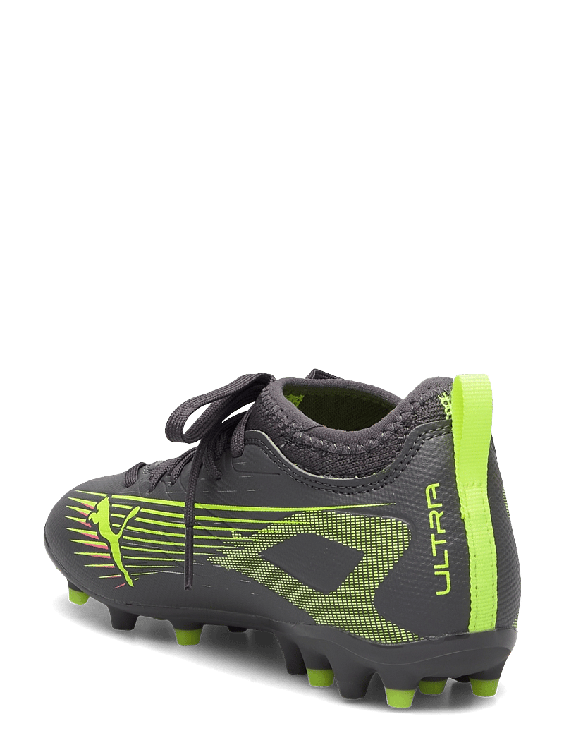 PUMA - ULTRA 5 MATCH MG Jr - apģērbs - matte aged silver-yellow alert-puma aged silver - 2