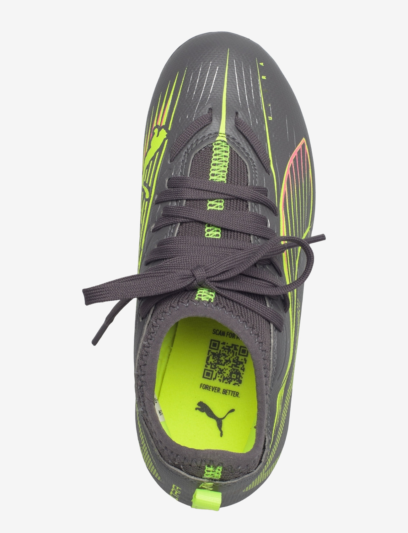 PUMA - ULTRA 5 MATCH MG Jr - tøj - matte aged silver-yellow alert-puma aged silver - 3