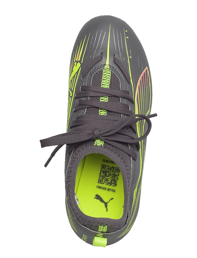 PUMA - ULTRA 5 MATCH MG Jr - apģērbs - matte aged silver-yellow alert-puma aged silver - 3