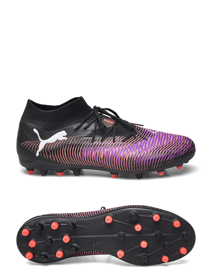 PUMA - FUTURE 8 PRO MG - puma black-puma white-glowing red - 0