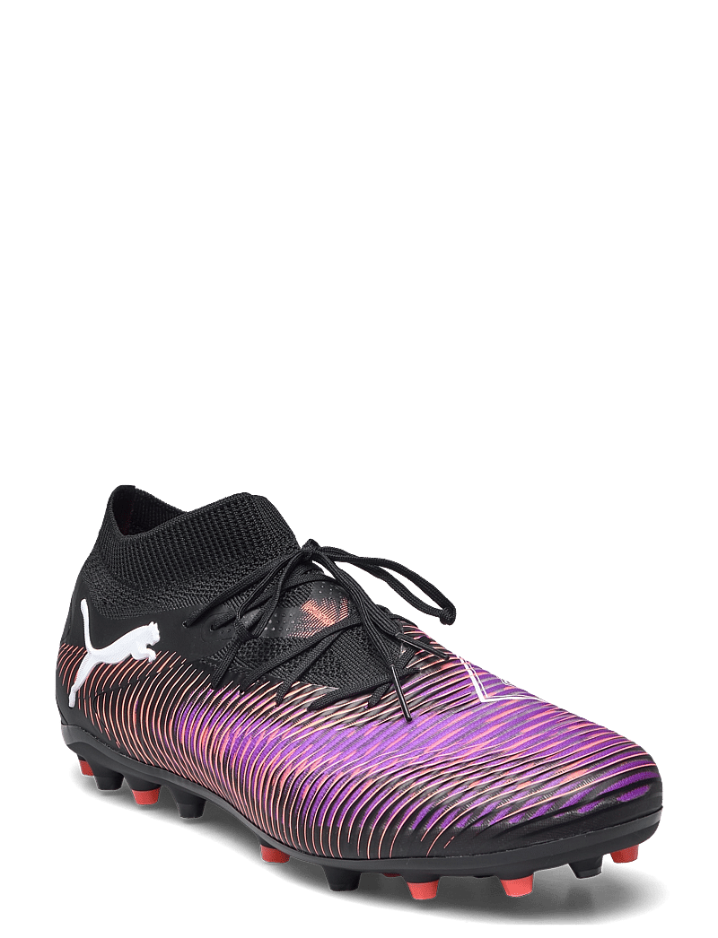 PUMA - FUTURE 8 PRO MG - fotbollsskor - puma black-puma white-glowing red - 1