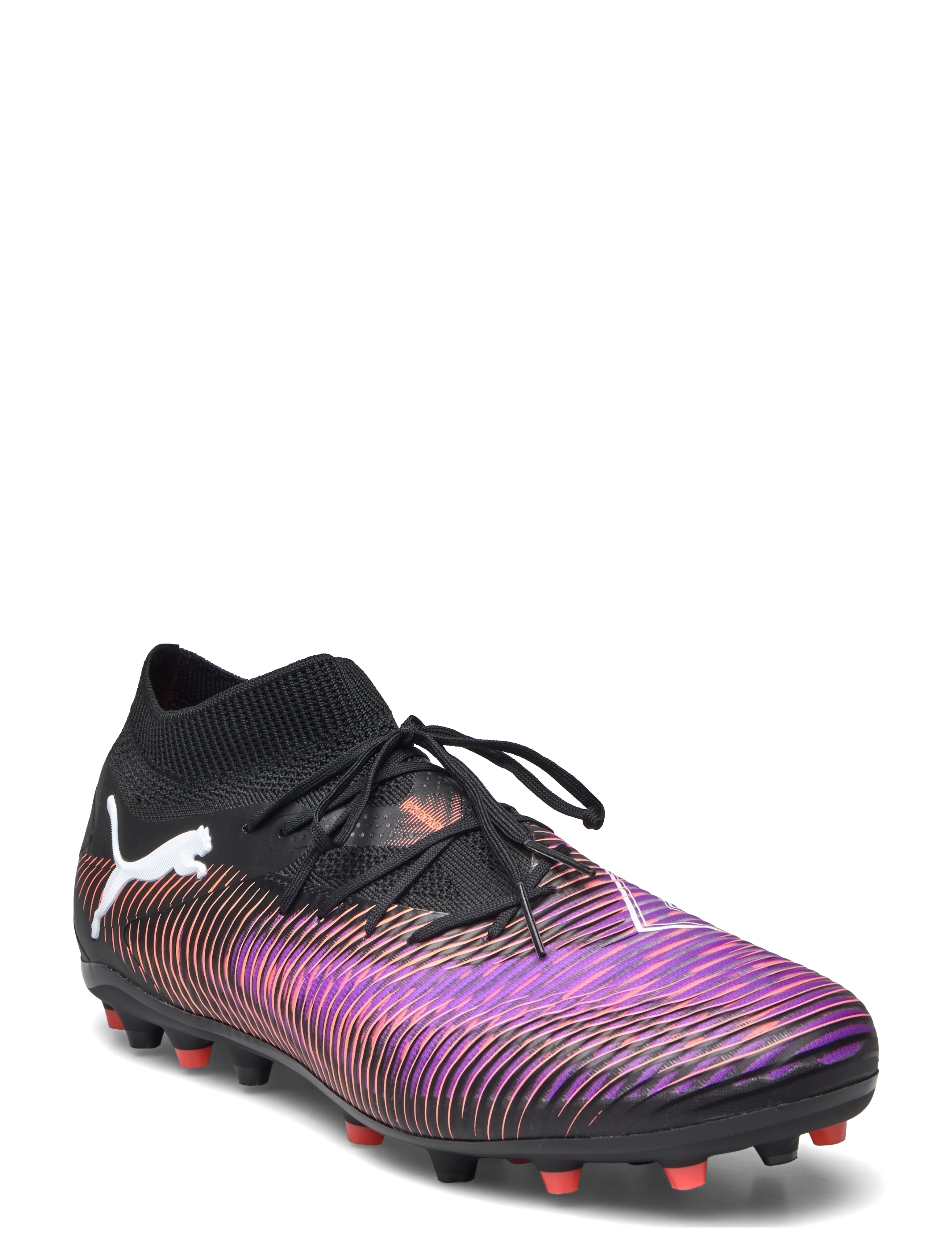PUMA - FUTURE 8 PRO MG - puma black-puma white-glowing red - 1