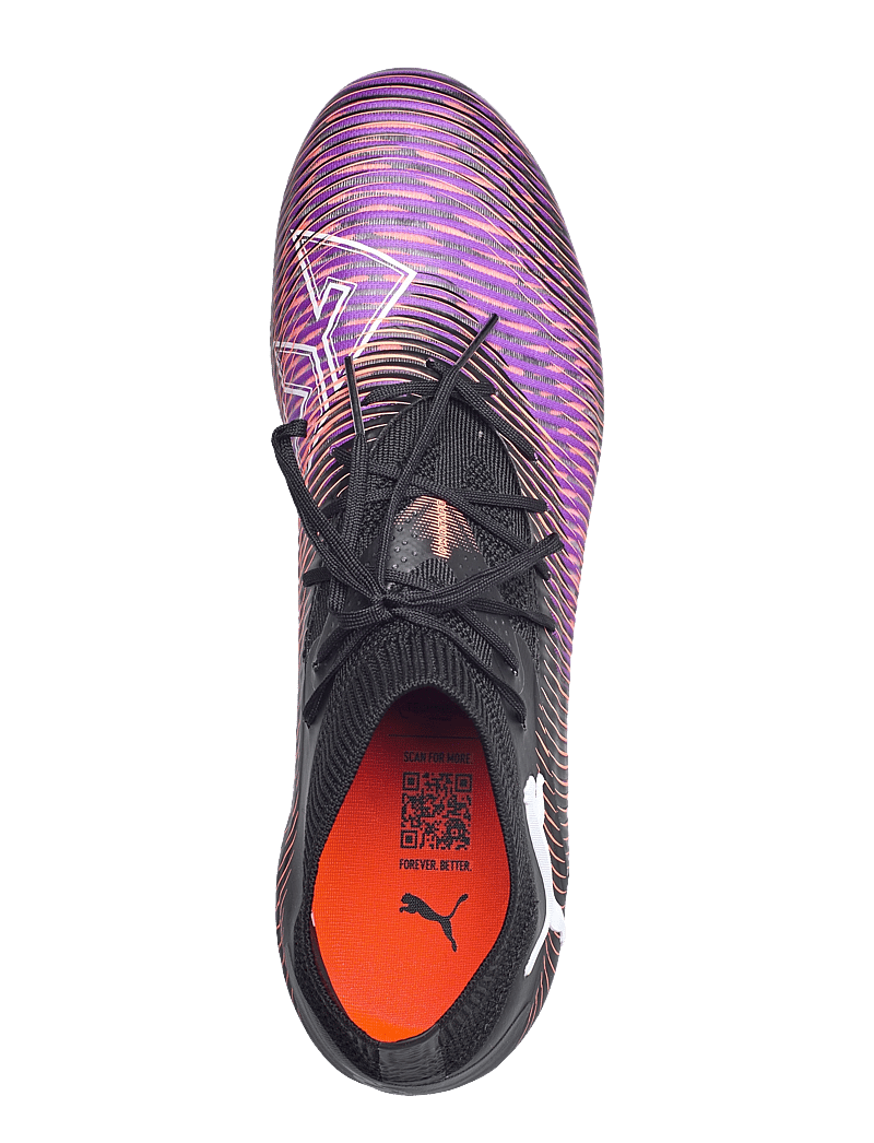 PUMA - FUTURE 8 PRO MG - fotbollsskor - puma black-puma white-glowing red - 4