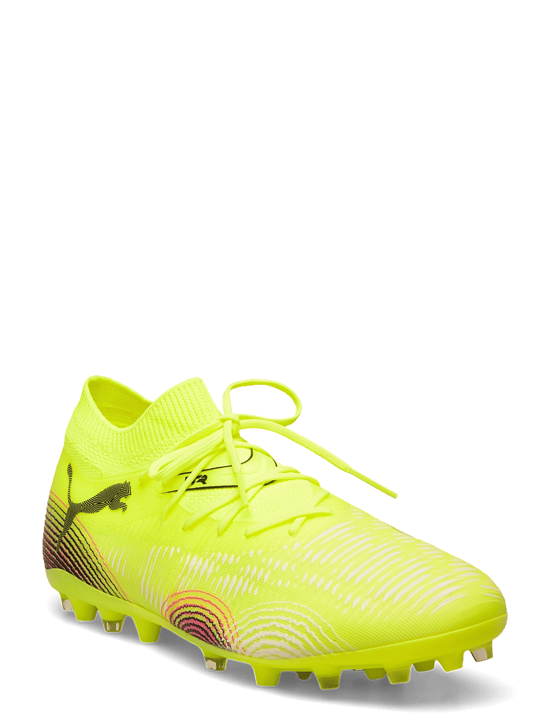 PUMA - FUTURE 8 MATCH MG - fußballstiefel - yellow alert-puma black-sun struck - 0