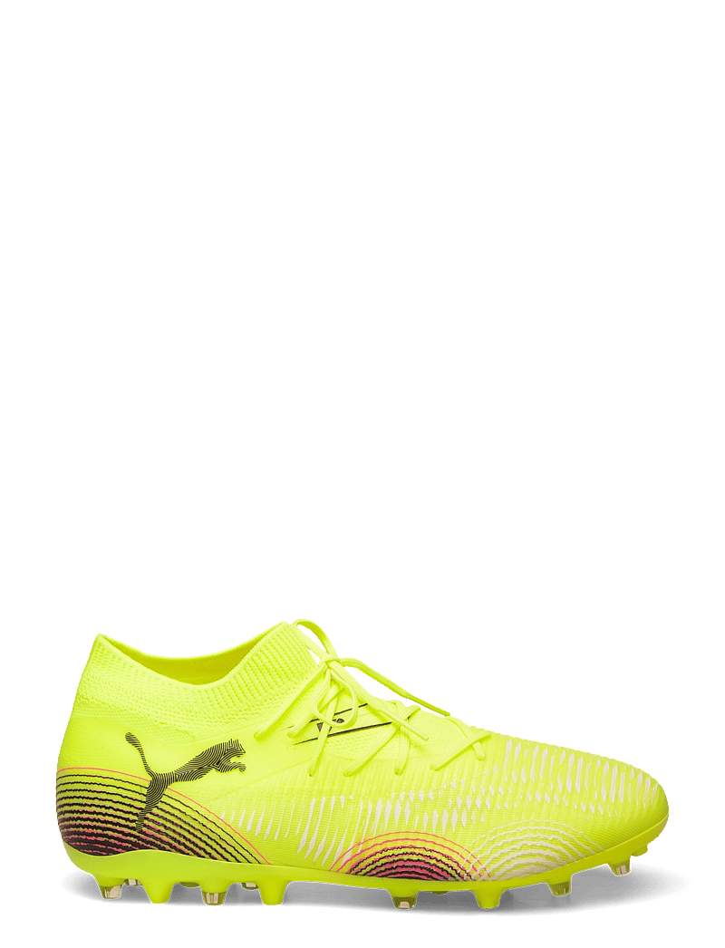 PUMA - FUTURE 8 MATCH MG - fußballstiefel - yellow alert-puma black-sun struck - 1