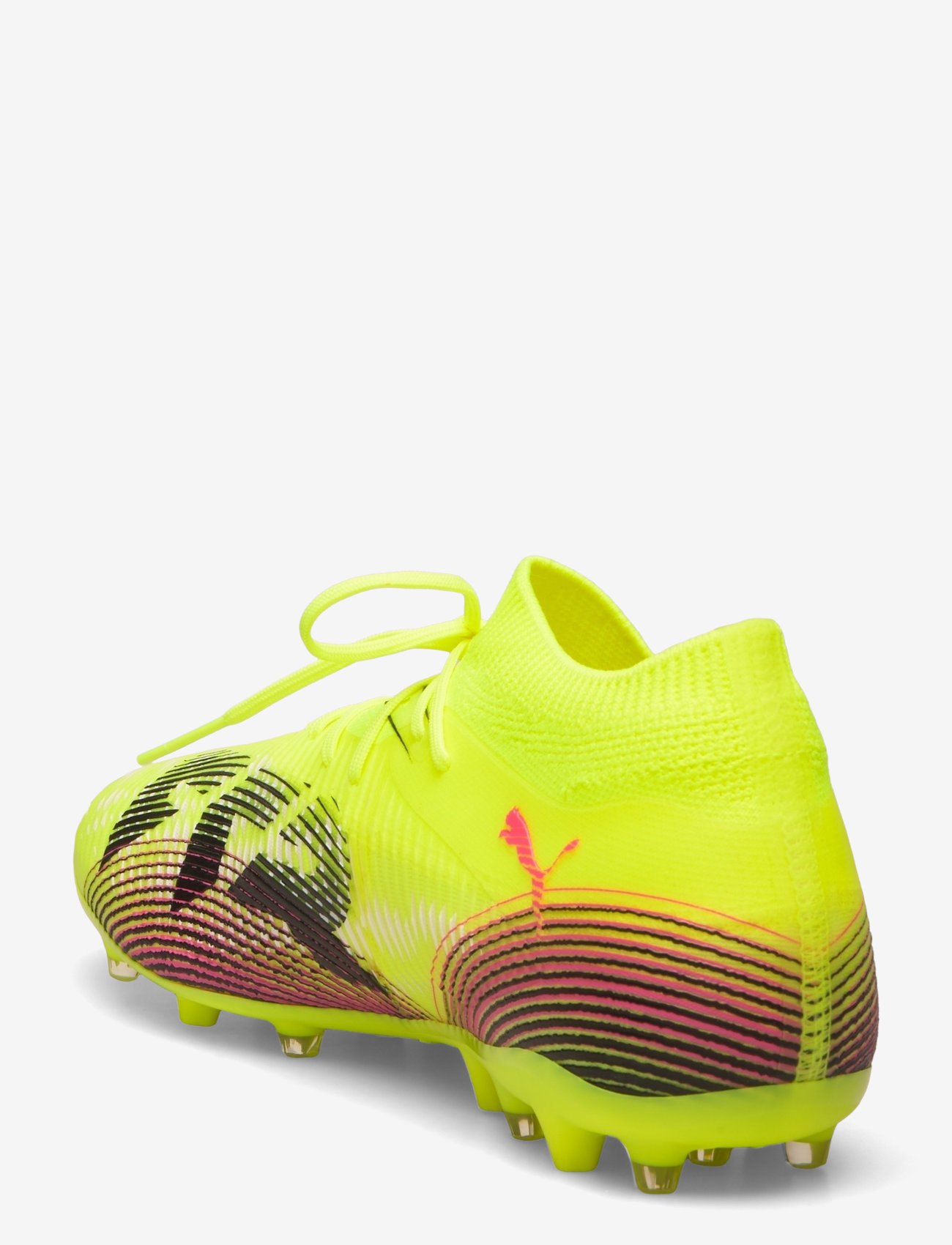 PUMA - FUTURE 8 MATCH MG - fodboldsko - yellow alert-puma black-sun struck - 2