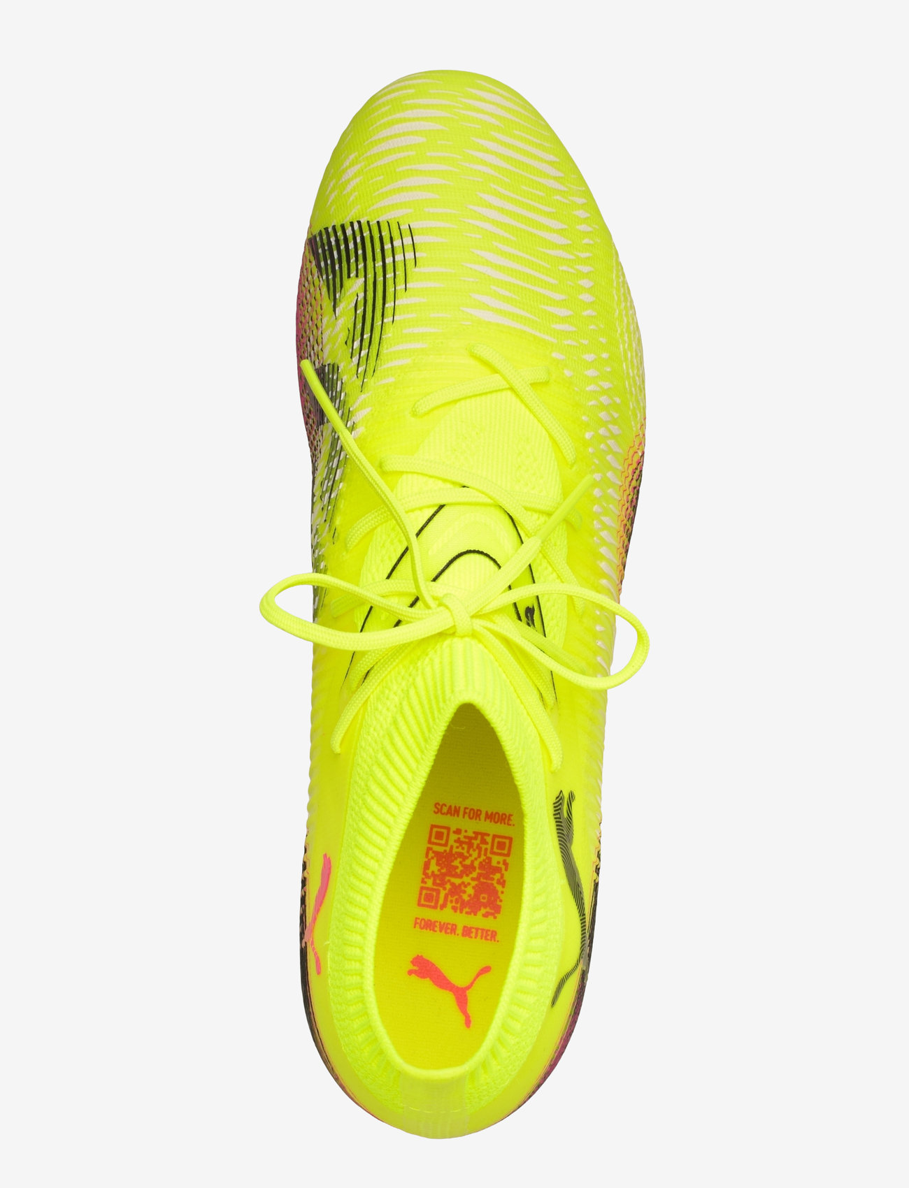 PUMA - FUTURE 8 MATCH MG - fodboldsko - yellow alert-puma black-sun struck - 3