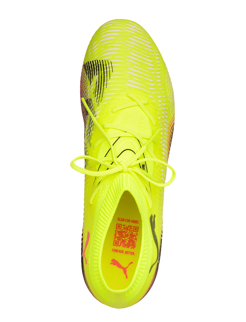 PUMA - FUTURE 8 MATCH MG - fußballstiefel - yellow alert-puma black-sun struck - 3