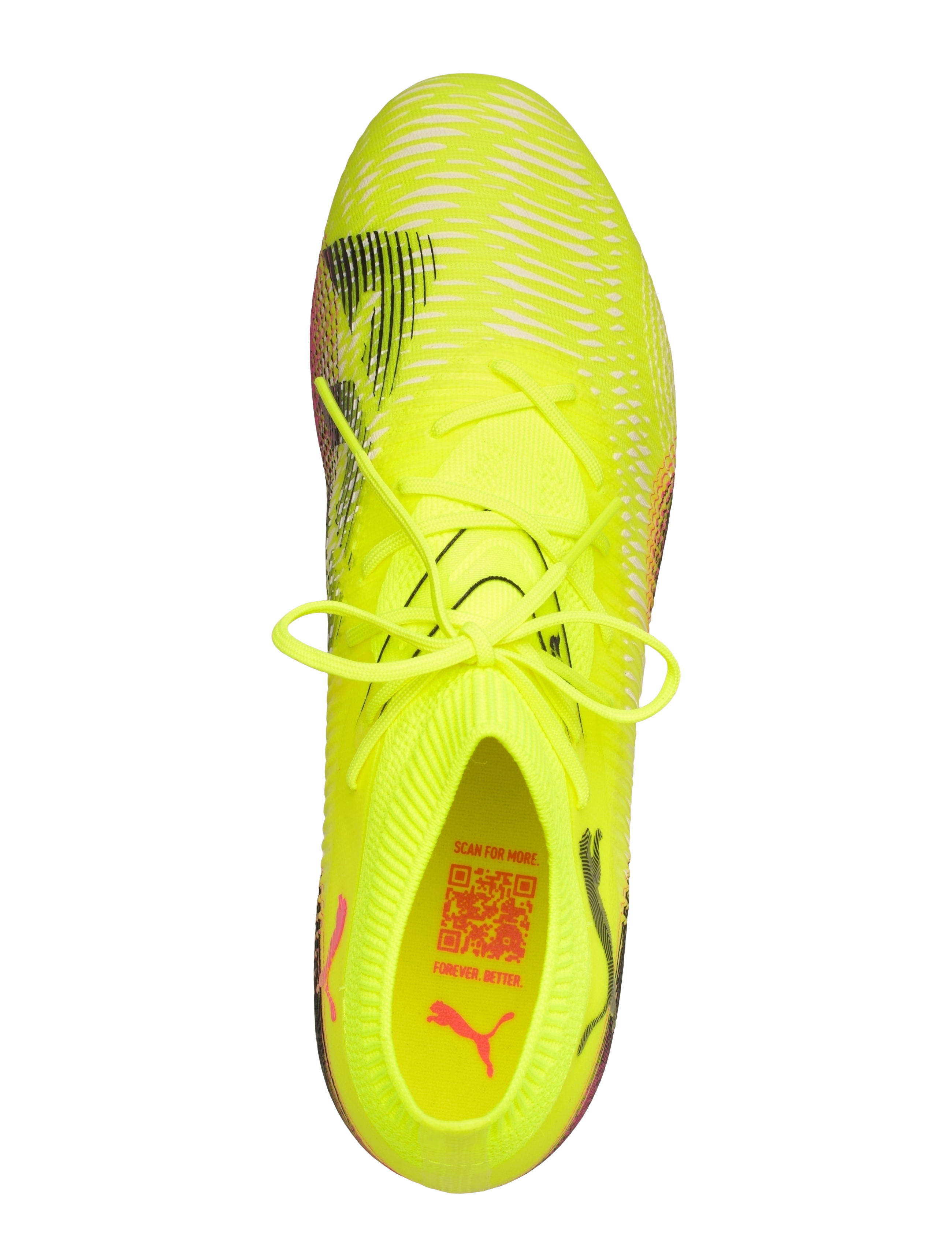 PUMA - FUTURE 8 MATCH MG - jalgpallisaapad - yellow alert-puma black-sun struck - 3