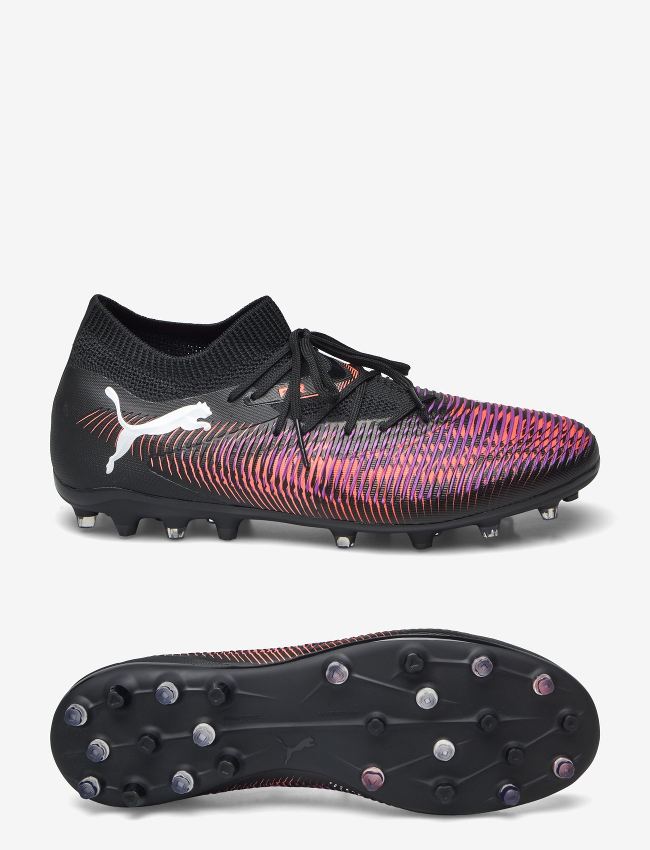 PUMA - FUTURE 8 MATCH MG - fodboldstøvler - puma black-puma white-glowing red - 0
