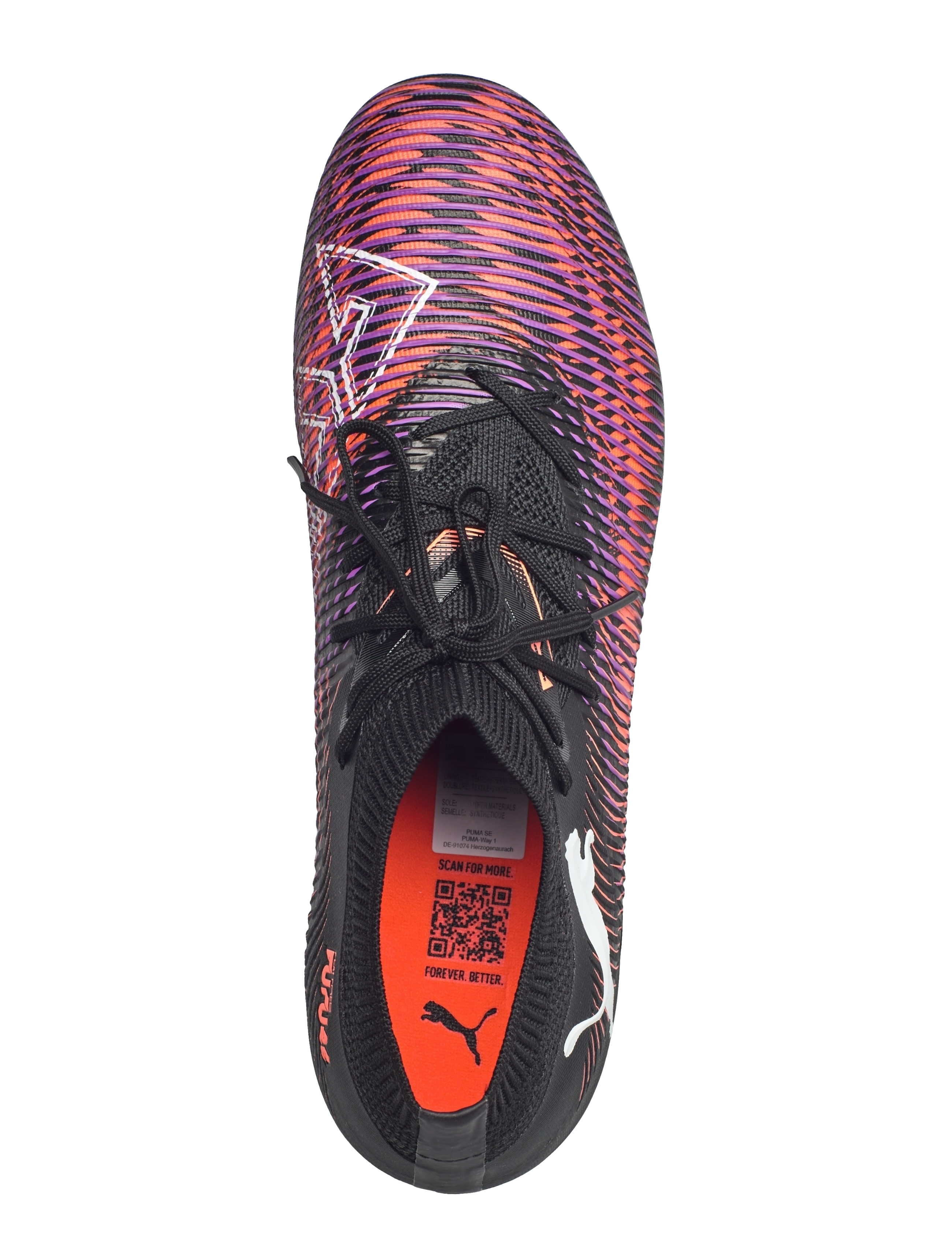 PUMA - FUTURE 8 MATCH MG - fußballschuhe - puma black-puma white-glowing red - 4