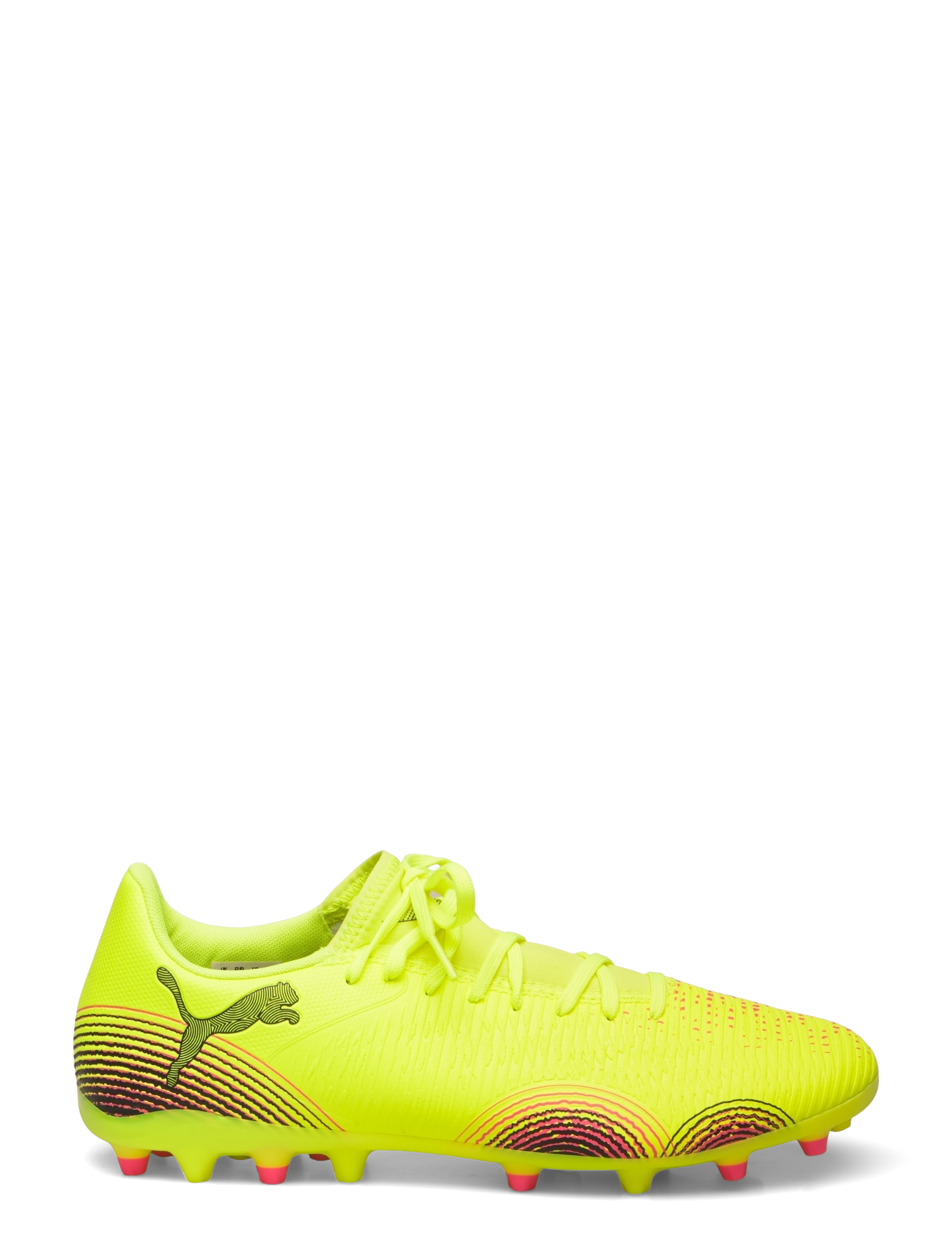 PUMA - FUTURE 8 PLAY MG - football shoes - yellow alert-puma black-sun struck - 1