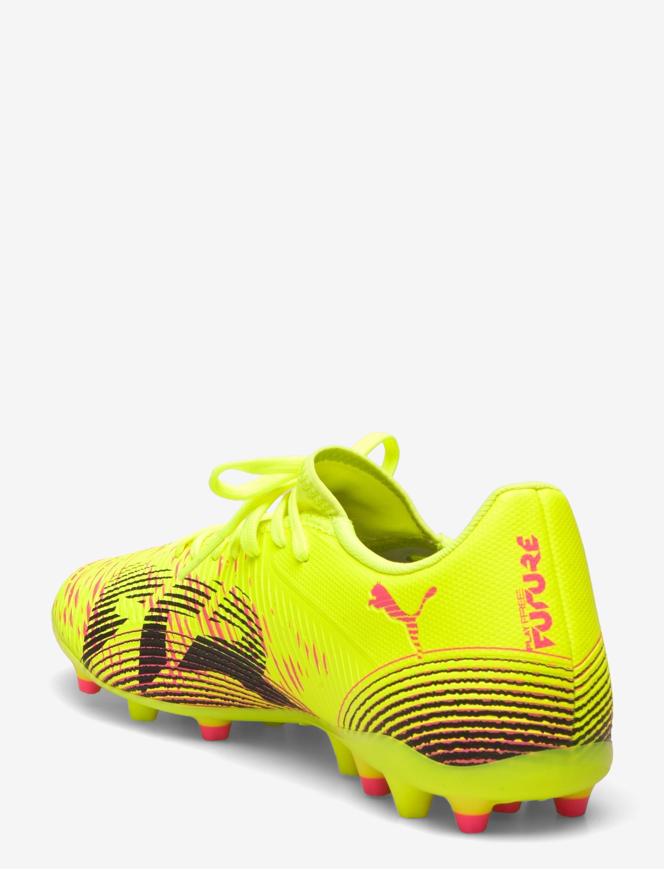 PUMA - FUTURE 8 PLAY MG - jalgpallisaapad - yellow alert-puma black-sun struck - 2