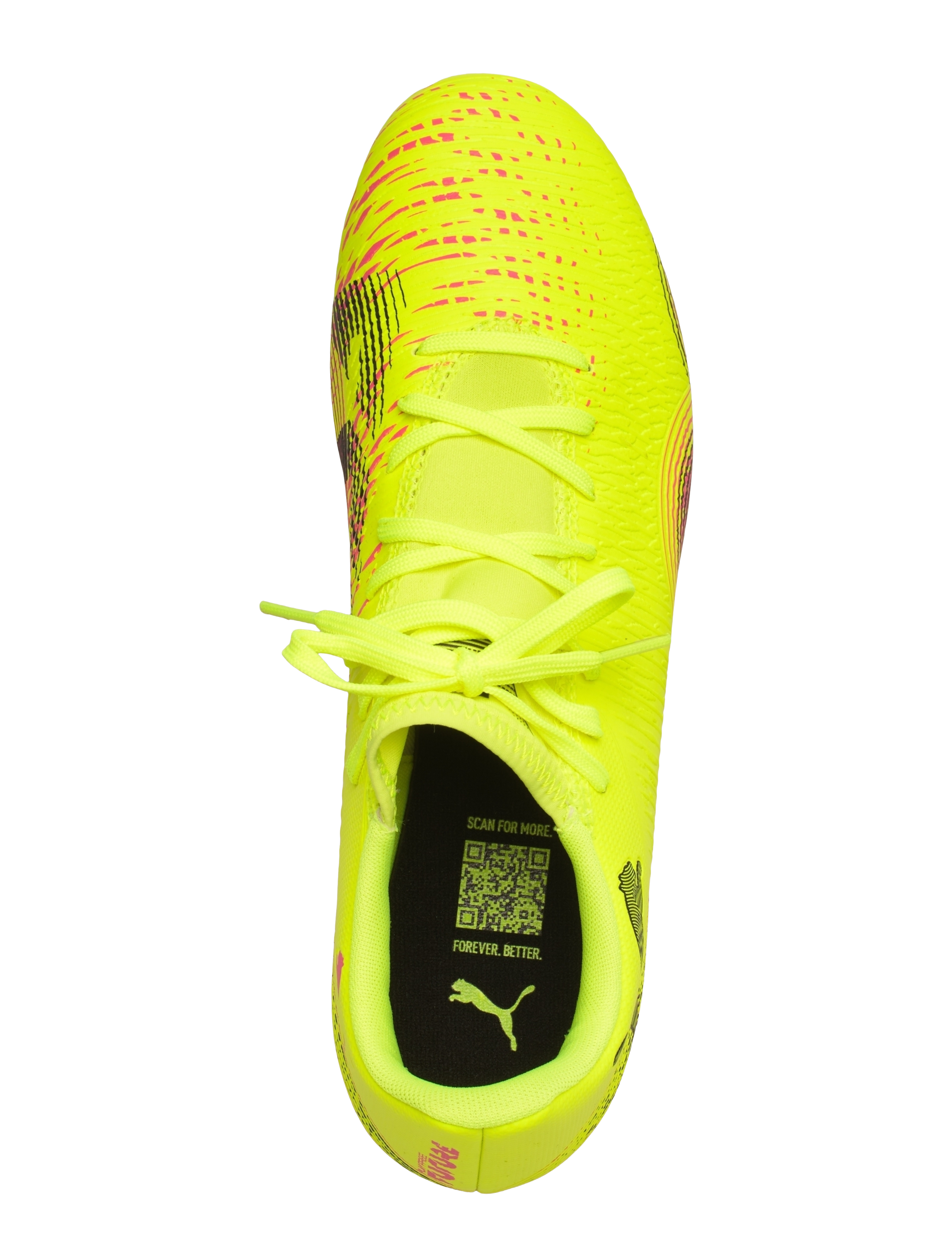 PUMA - FUTURE 8 PLAY MG - football shoes - yellow alert-puma black-sun struck - 3