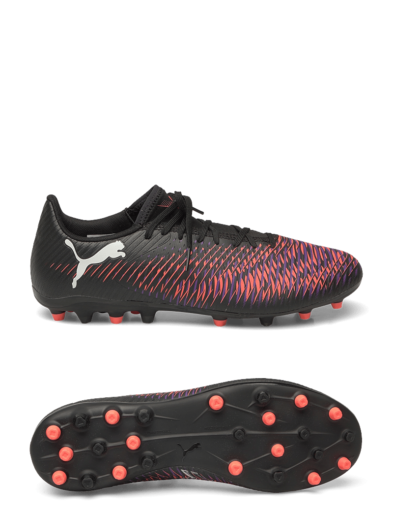 PUMA - FUTURE 8 PLAY MG - fußballstiefel - puma black-puma white-glowing red - 0