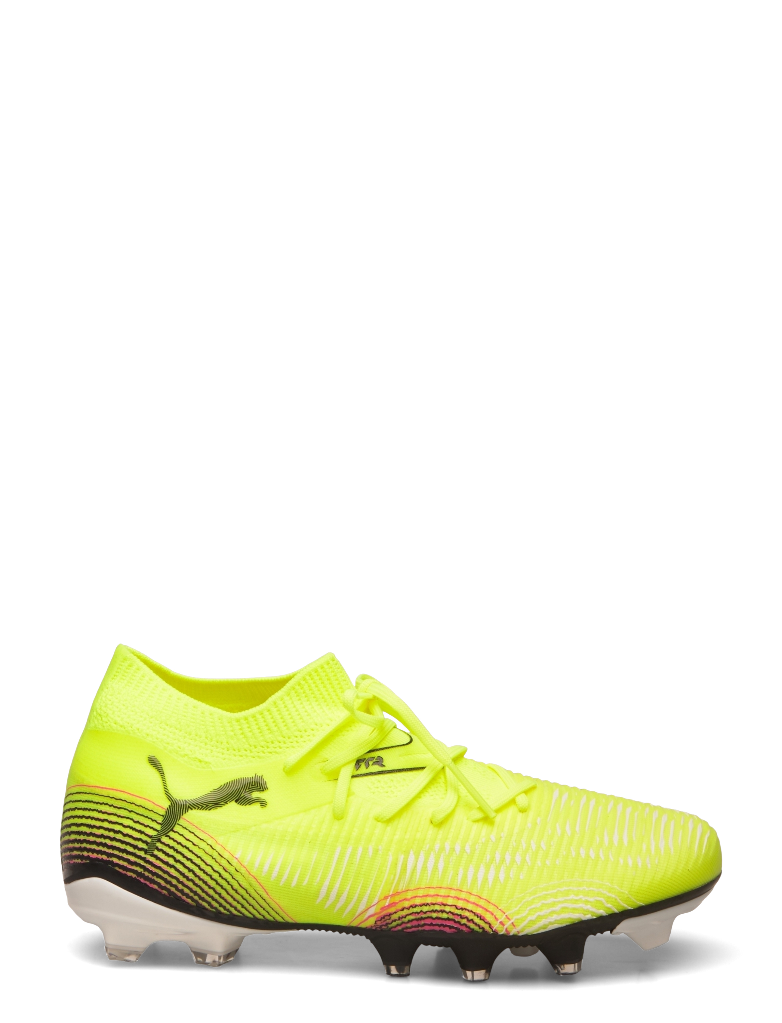 PUMA - FUTURE 8 MATCH FG/AG Wn s - fodboldstøvler - yellow alert-puma aged silver-sun struck - 1