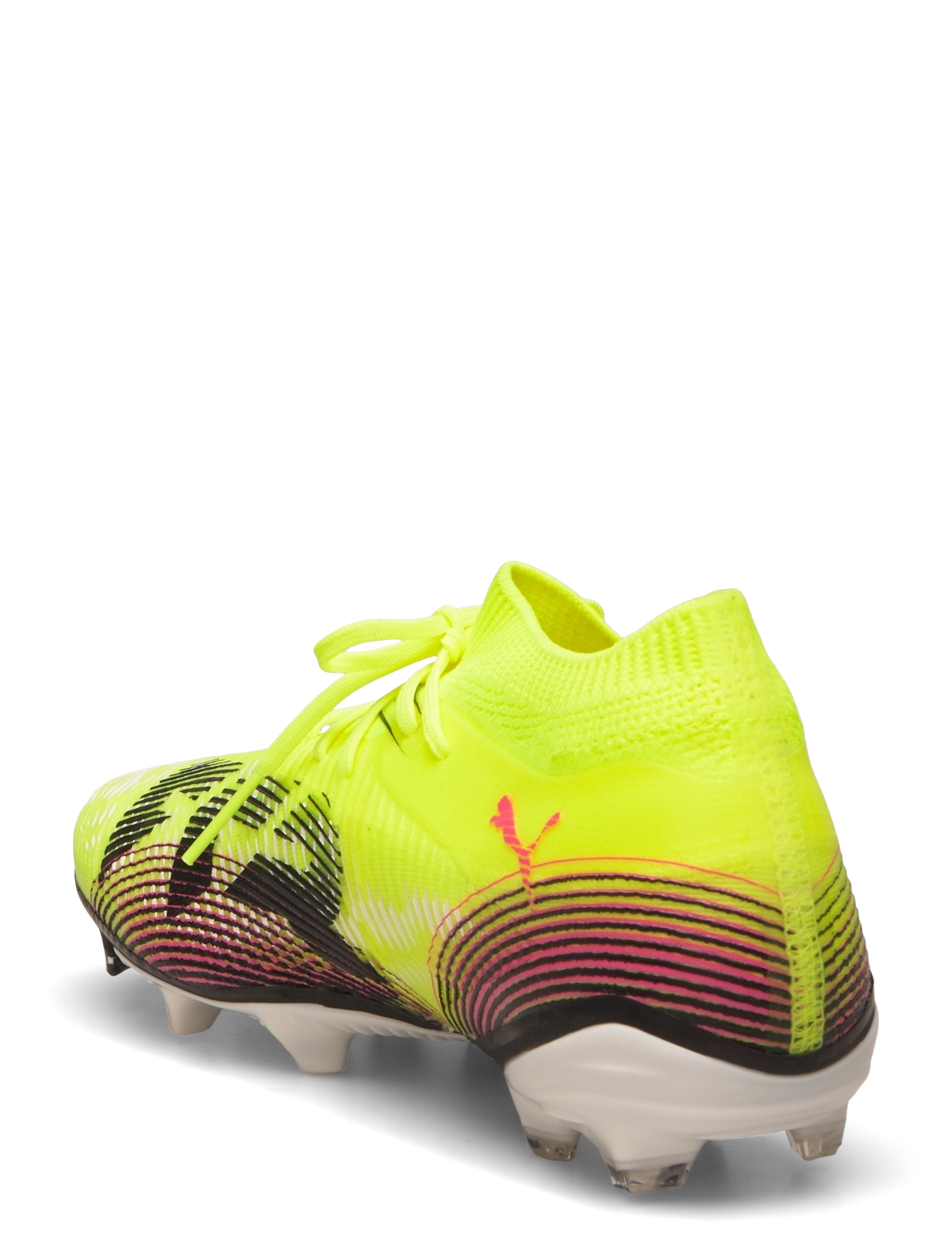 PUMA - FUTURE 8 MATCH FG/AG Wn s - fodboldstøvler - yellow alert-puma aged silver-sun struck - 2