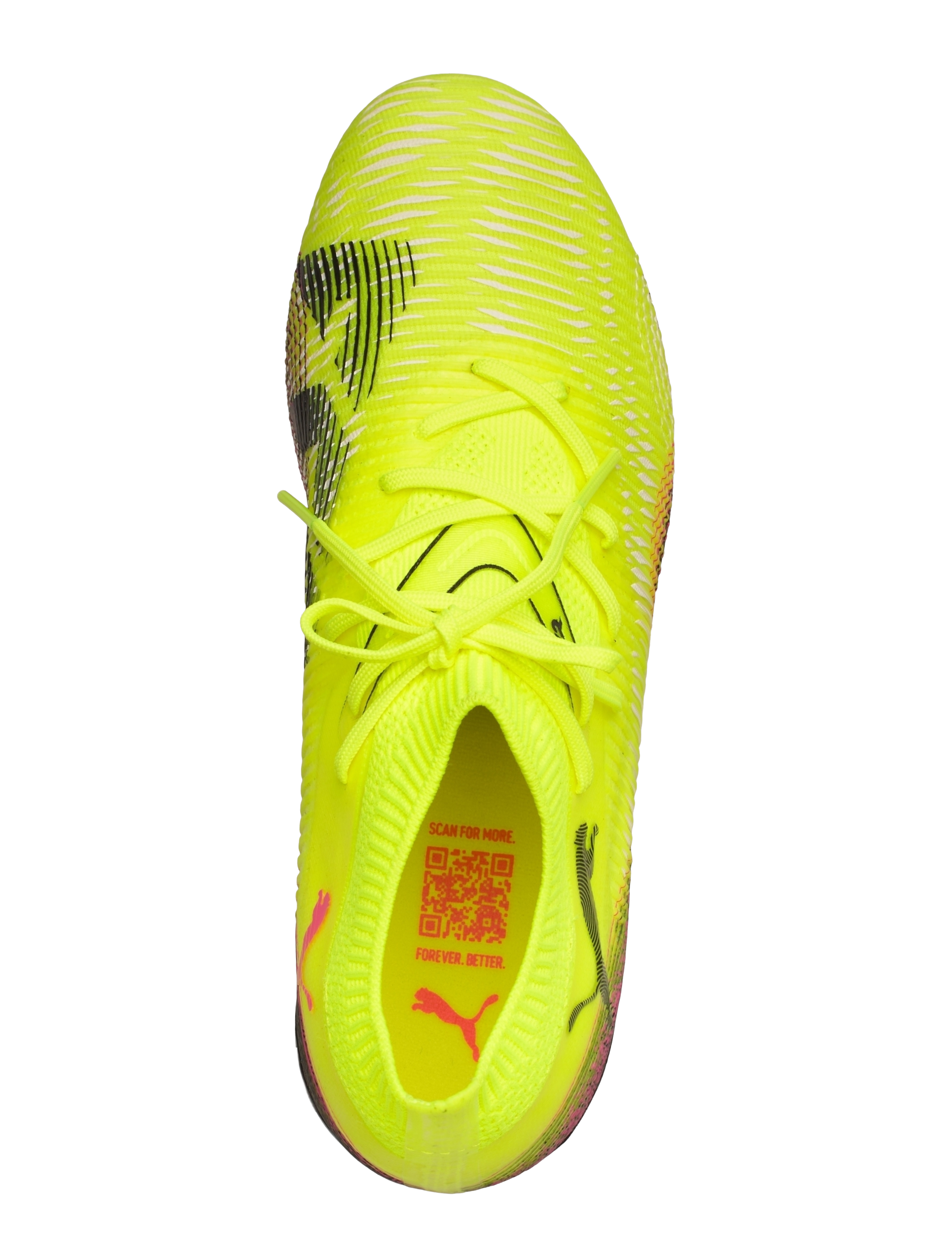 PUMA - FUTURE 8 MATCH FG/AG Wn s - fodboldstøvler - yellow alert-puma aged silver-sun struck - 3