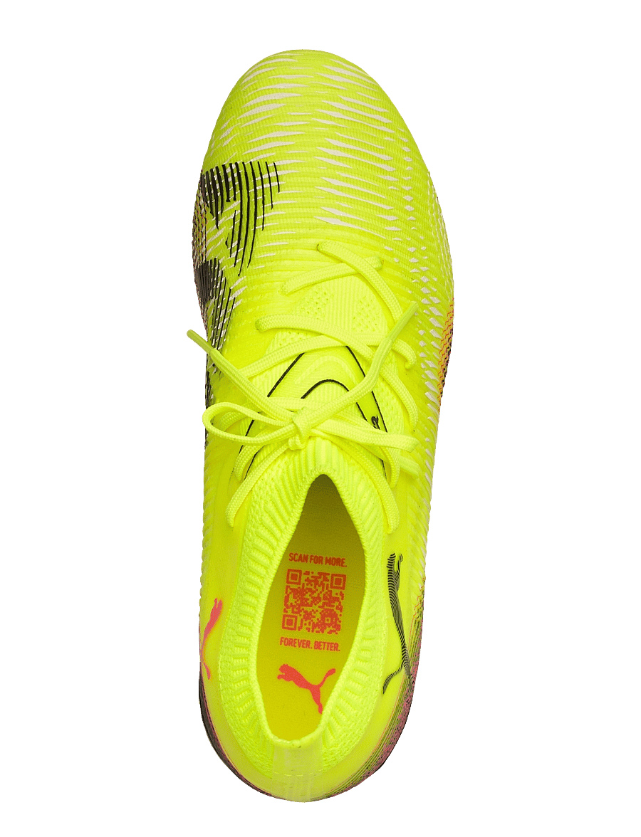PUMA - FUTURE 8 MATCH FG/AG Wn s - fodboldstøvler - yellow alert-puma aged silver-sun struck - 3
