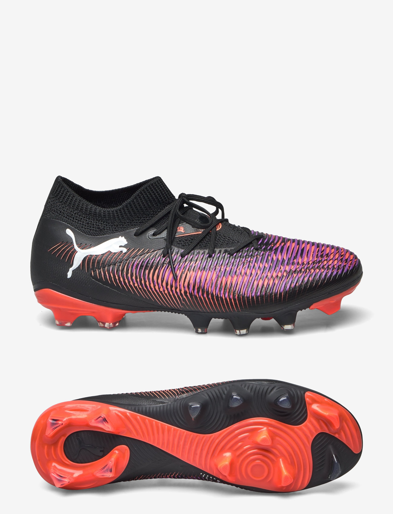 PUMA - FUTURE 8 MATCH FG/AG Wn s - fodboldstøvler - puma black-puma white-glowing red - 0