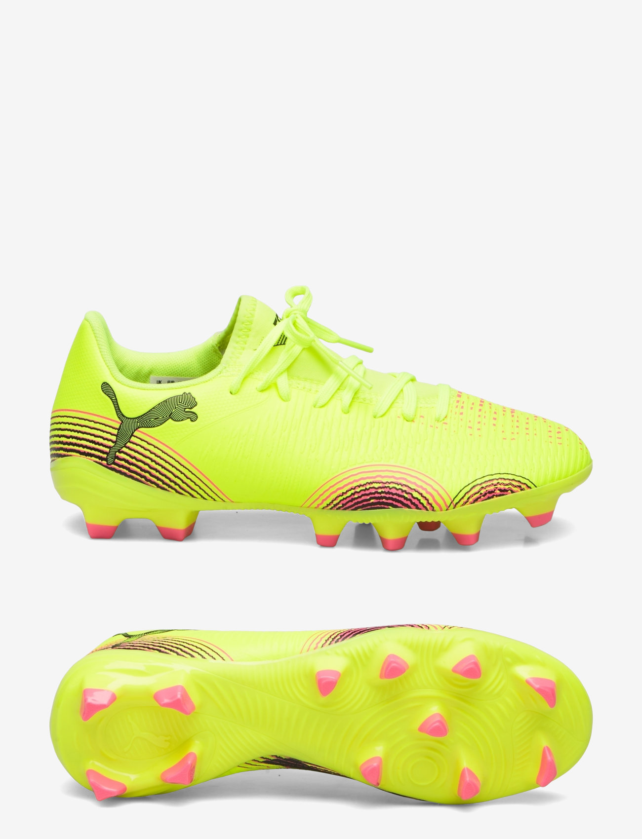 PUMA - FUTURE 8 PLAY FG/AG Wn s - jalgpalli puutsad - yellow alert-puma black-sun struck - 0