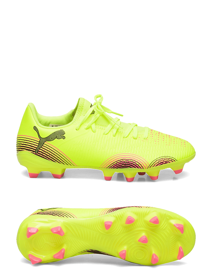 PUMA - FUTURE 8 PLAY FG/AG Wn s - yellow alert-puma black-sun struck - 0