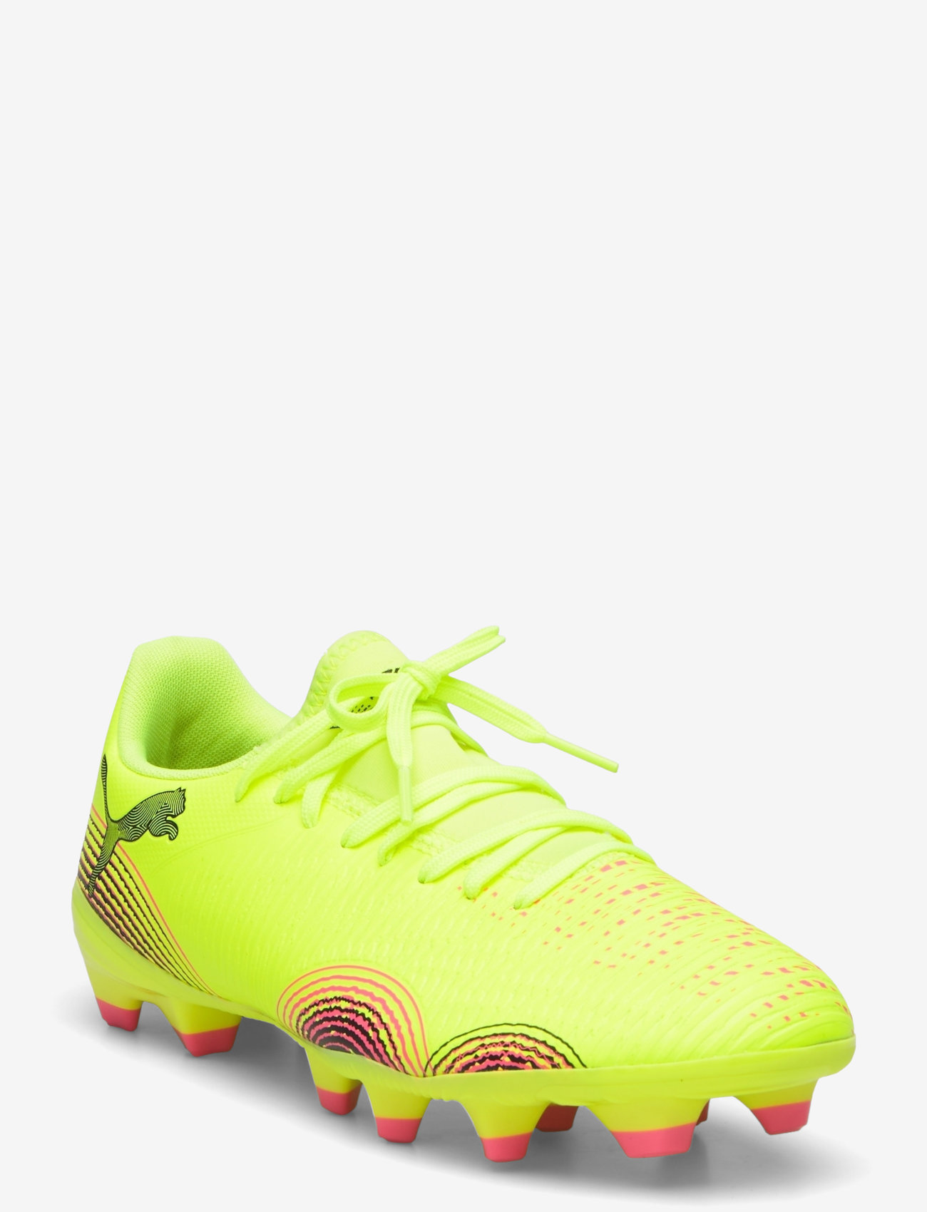 PUMA - FUTURE 8 PLAY FG/AG Wn s - jalgpalli puutsad - yellow alert-puma black-sun struck - 1