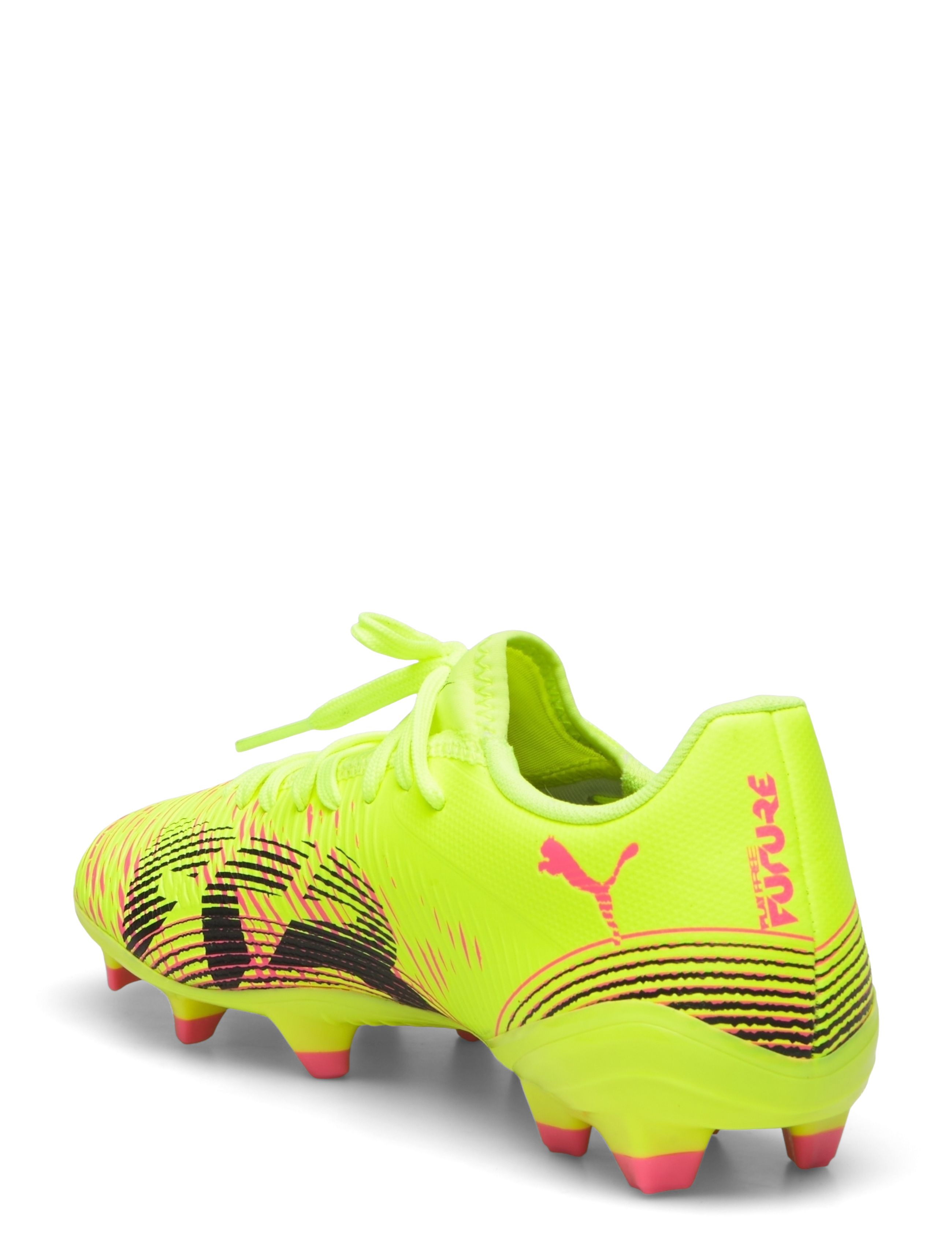 PUMA - FUTURE 8 PLAY FG/AG Wn s - yellow alert-puma black-sun struck - 2