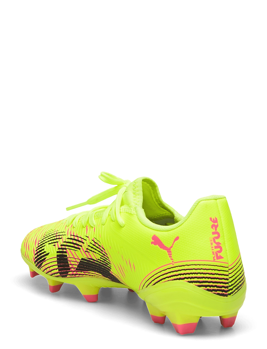 PUMA - FUTURE 8 PLAY FG/AG Wn s - yellow alert-puma black-sun struck - 2