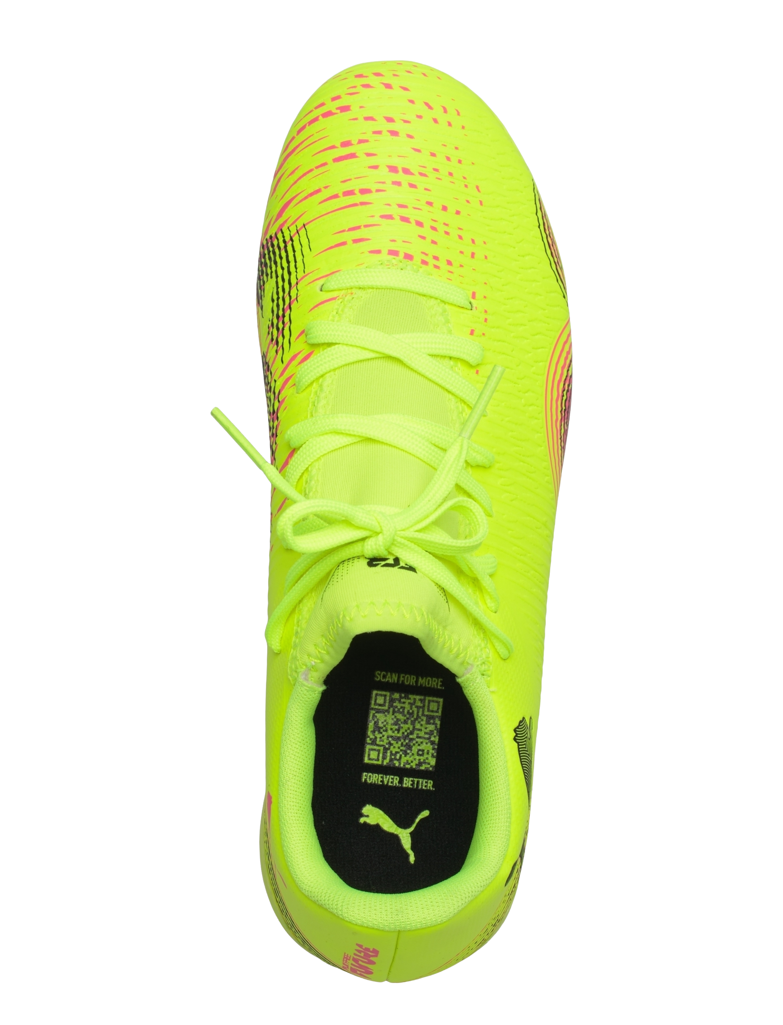 PUMA - FUTURE 8 PLAY FG/AG Wn s - yellow alert-puma black-sun struck - 3
