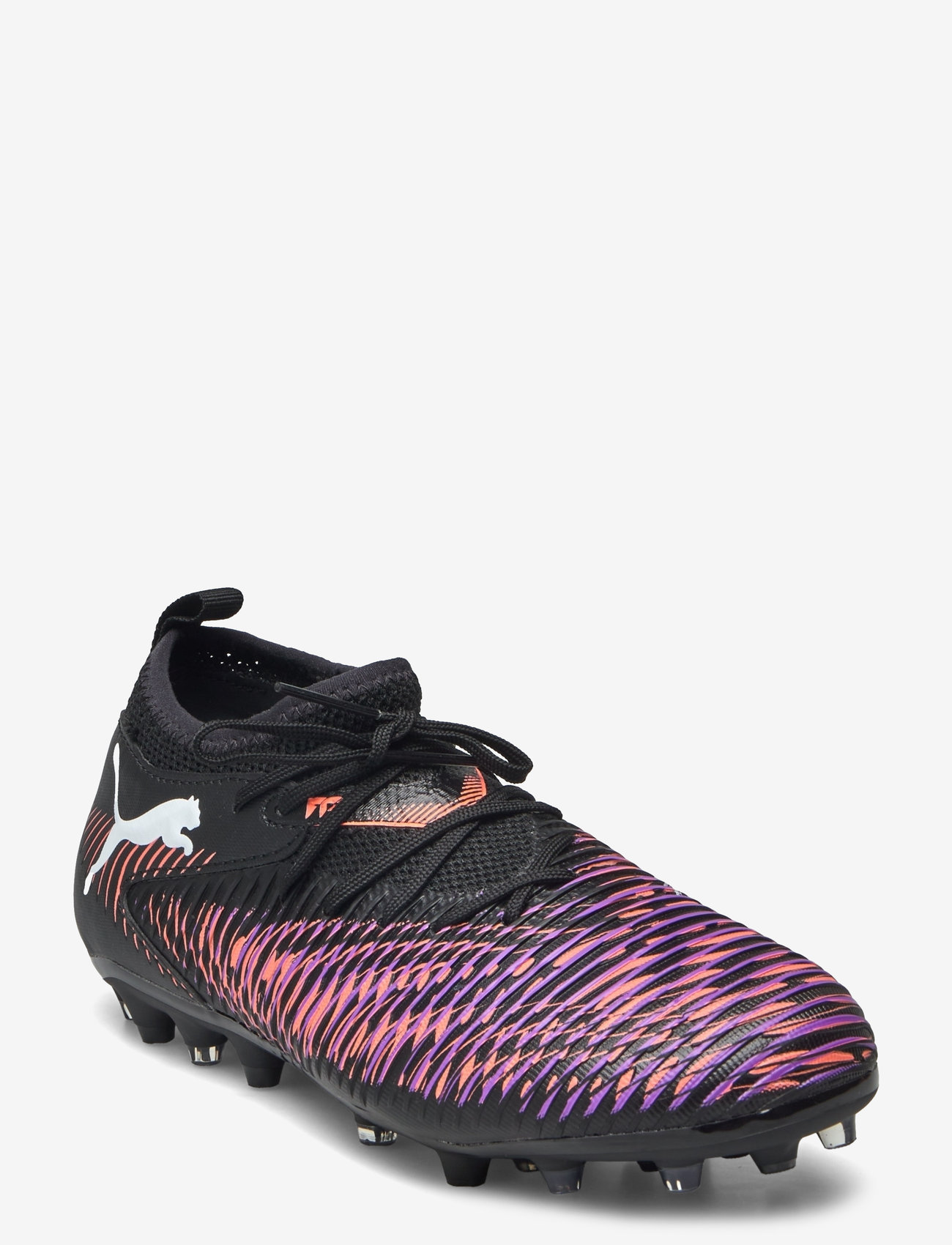 PUMA - FUTURE 8 MATCH MG Jr - barn - puma black-puma white-glowing red - 1