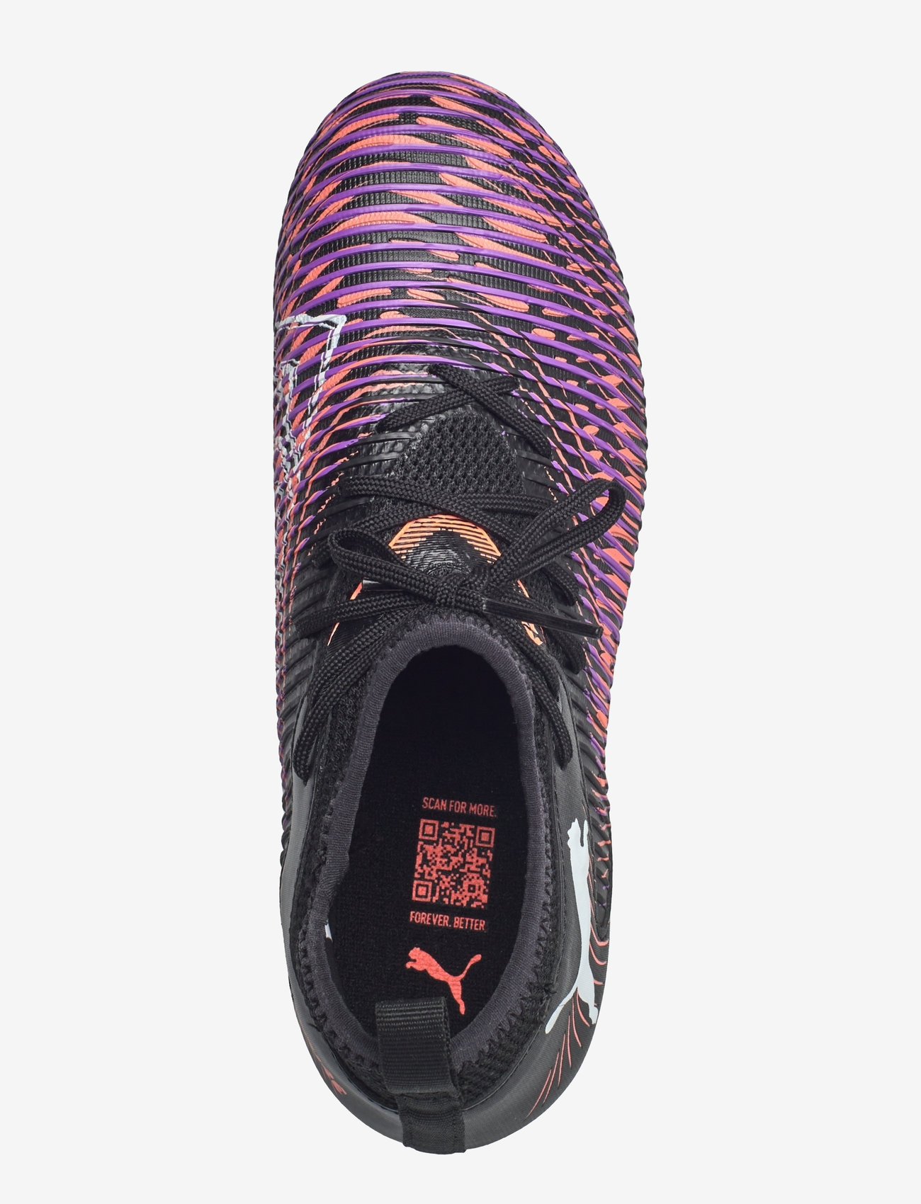 PUMA - FUTURE 8 MATCH MG Jr - barn - puma black-puma white-glowing red - 4