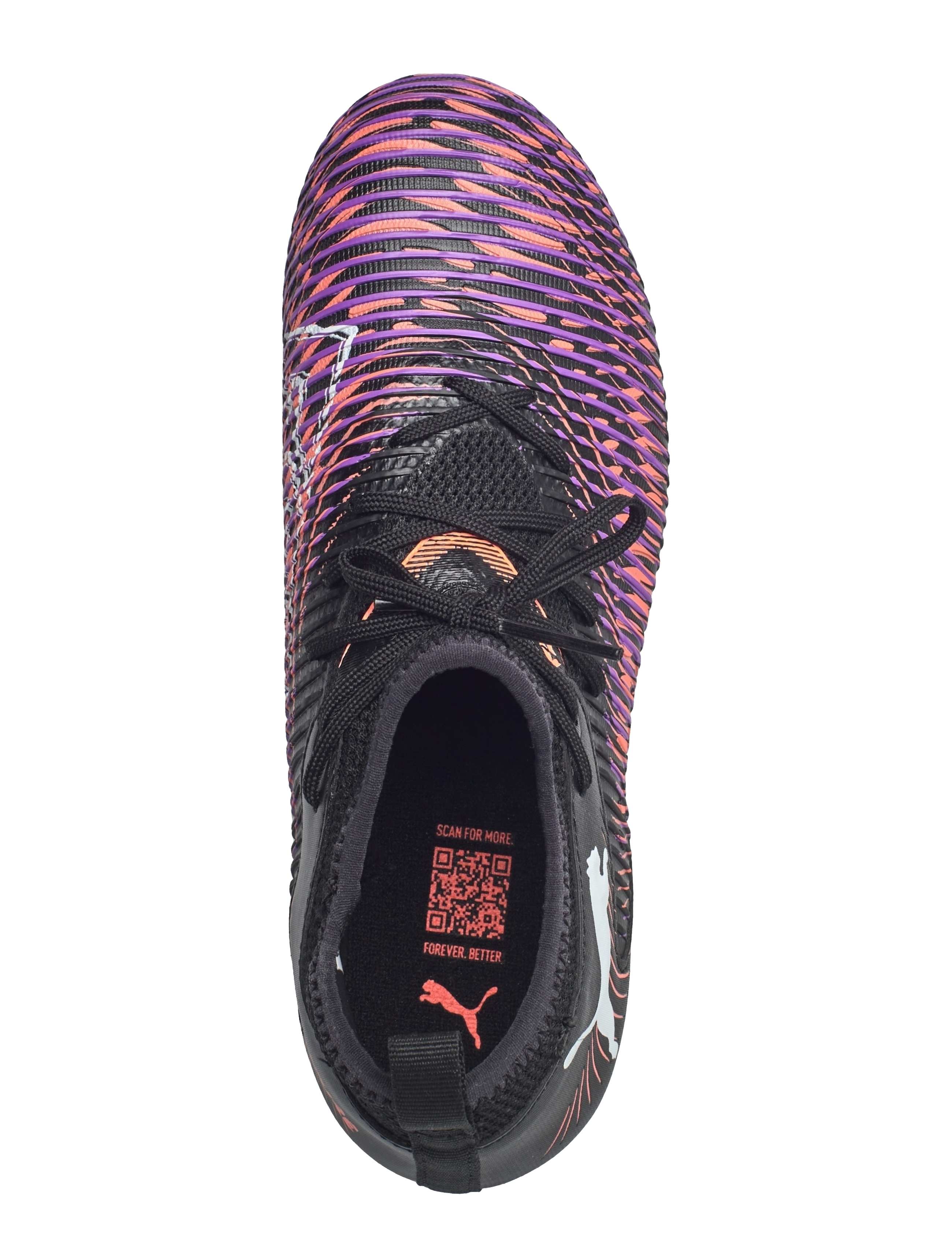 PUMA - FUTURE 8 MATCH MG Jr - kleidung - puma black-puma white-glowing red - 4