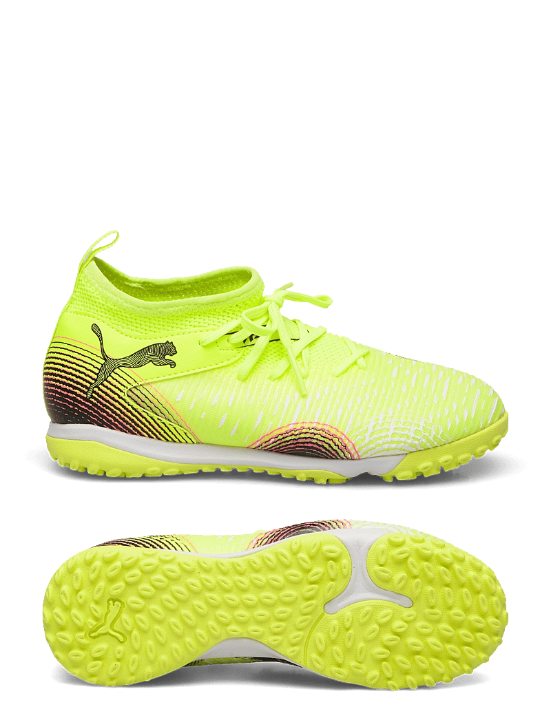 PUMA - FUTURE 8 MATCH TT + Mid Jr - apģērbs - yellow alert-puma black-sun struck - 0