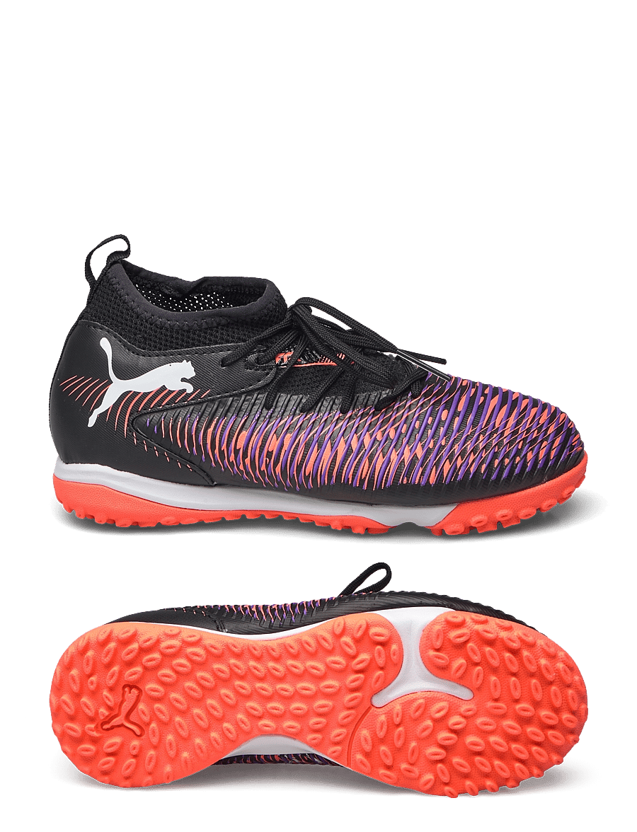 PUMA - FUTURE 8 MATCH TT + Mid Jr - puma black-puma white-glowing red - 0