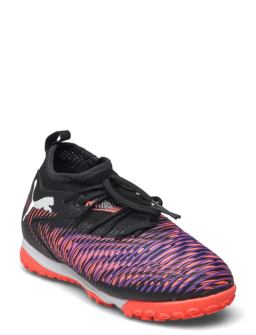 PUMA - FUTURE 8 MATCH TT + Mid Jr - puma black-puma white-glowing red - 1