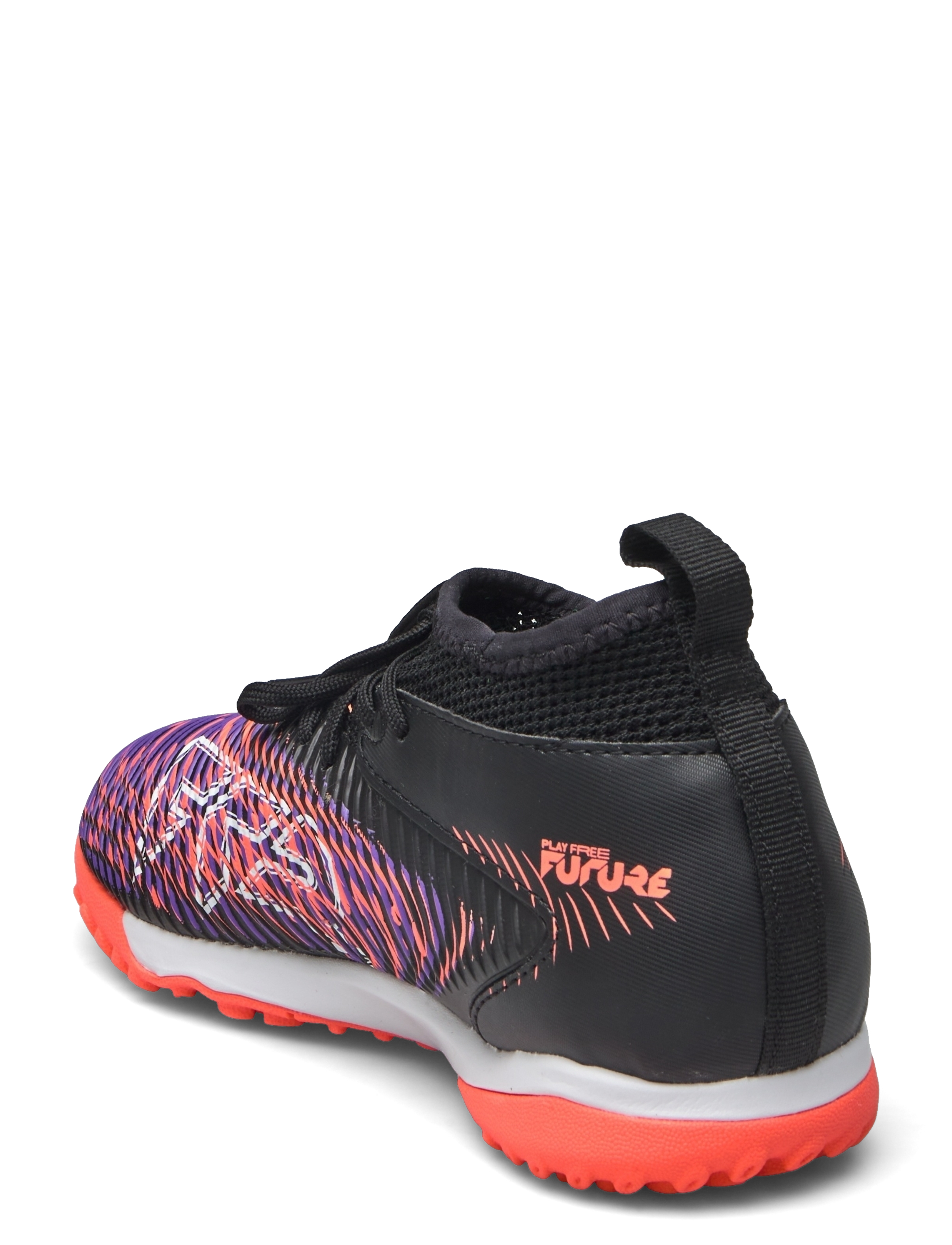 PUMA - FUTURE 8 MATCH TT + Mid Jr - puma black-puma white-glowing red - 2