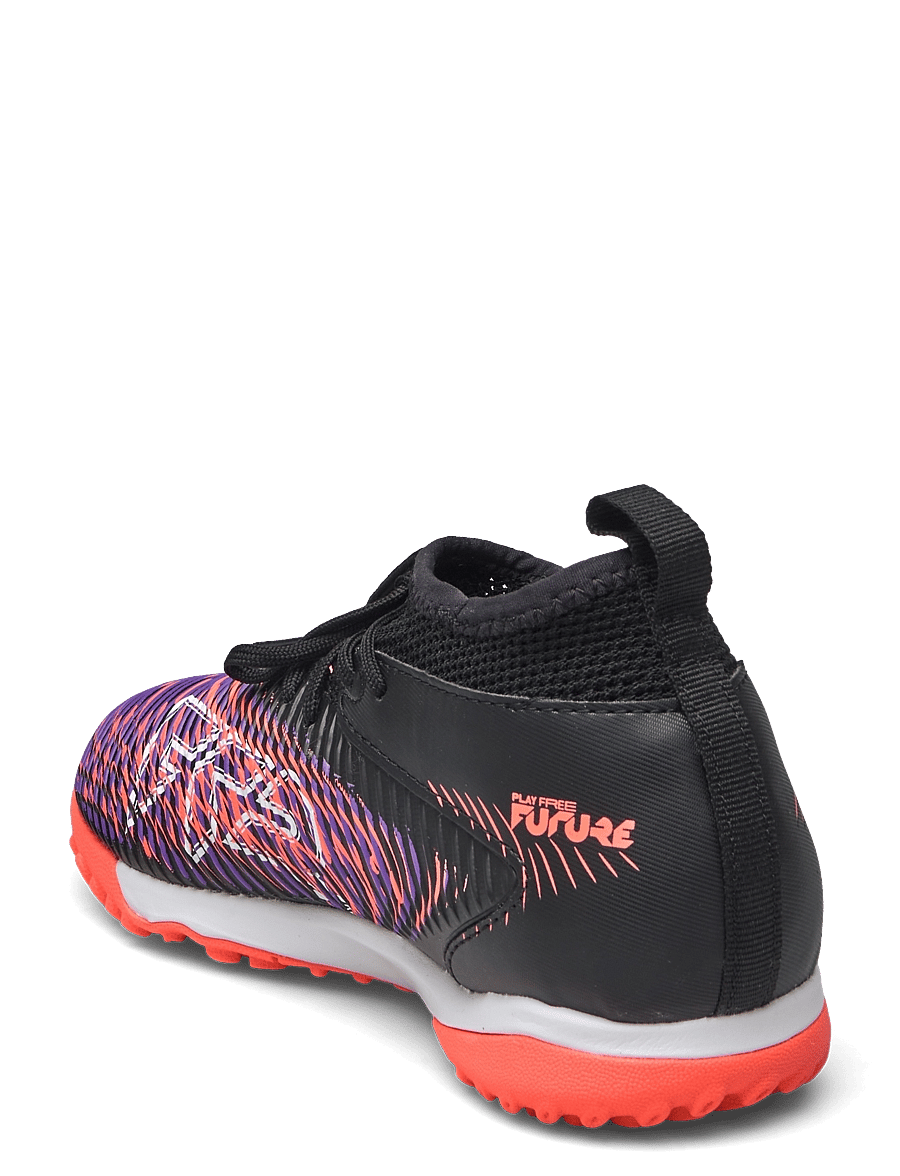 PUMA - FUTURE 8 MATCH TT + Mid Jr - puma black-puma white-glowing red - 2
