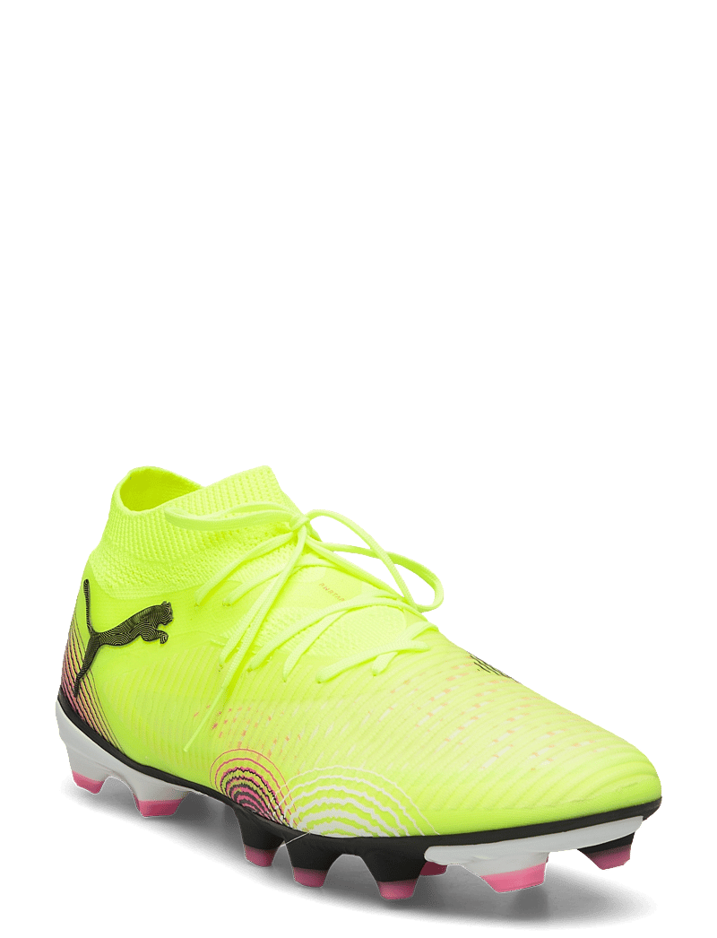 PUMA - FUTURE 8 PRO FG/AG Wn s - fotballsko - yellow alert-puma black-sun struck - 1