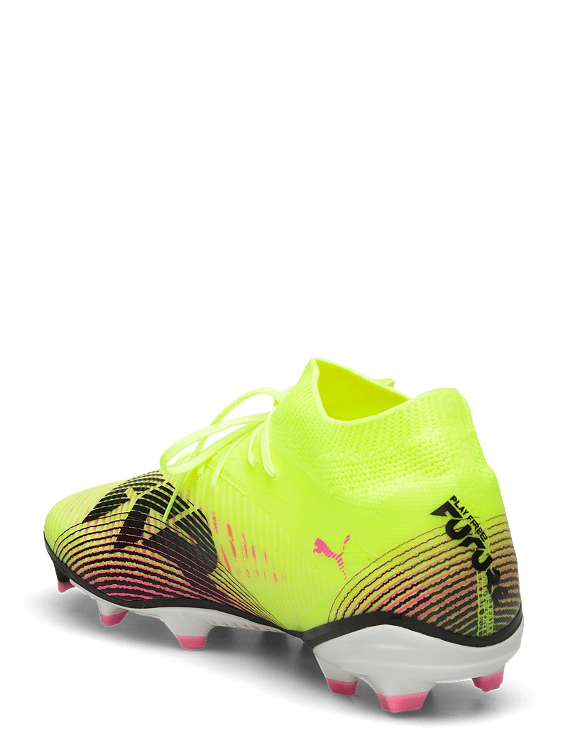 PUMA - FUTURE 8 PRO FG/AG Wn s - fotballsko - yellow alert-puma black-sun struck - 2