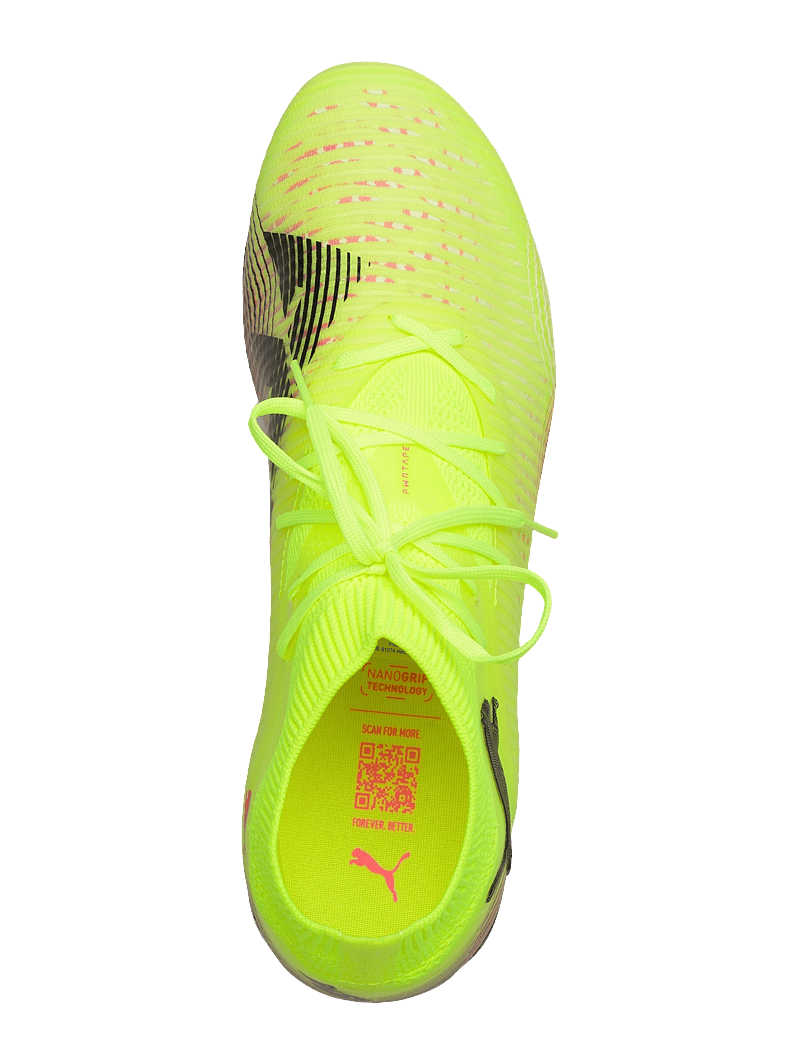 PUMA - FUTURE 8 PRO FG/AG Wn s - fotballsko - yellow alert-puma black-sun struck - 3