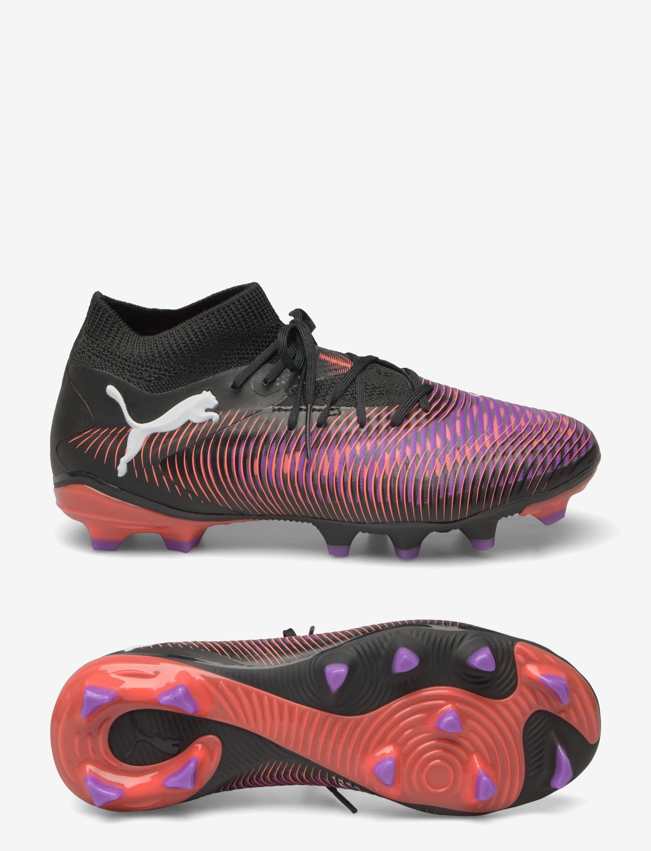 PUMA - FUTURE 8 PRO FG/AG Wn s - fotbollsskor - puma black-puma white-glowing red - 0