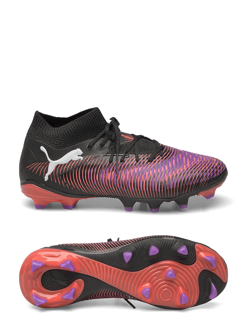 PUMA - FUTURE 8 PRO FG/AG Wn s - fotbollsskor - puma black-puma white-glowing red - 0
