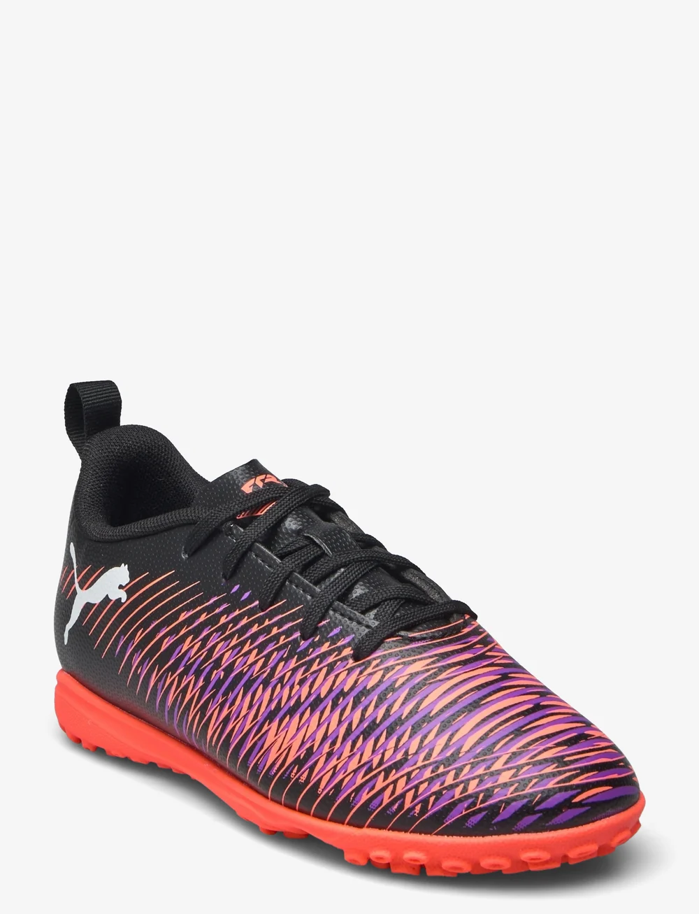 PUMA - FUTURE 8 PLAY TT Jr - tøj - puma black-puma white-glowing red - 1