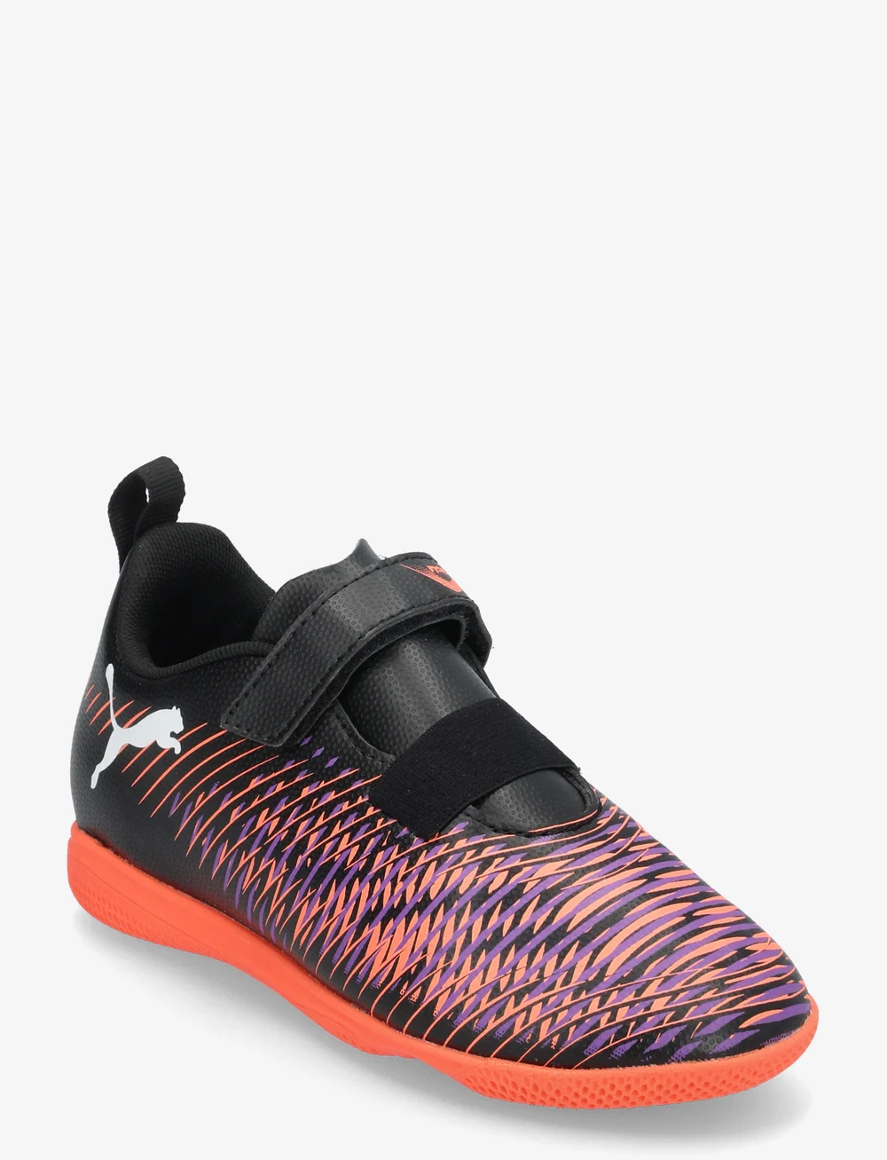 PUMA - FUTURE 8 PLAY IT V Jr - riided - puma black-puma white-glowing red - 1