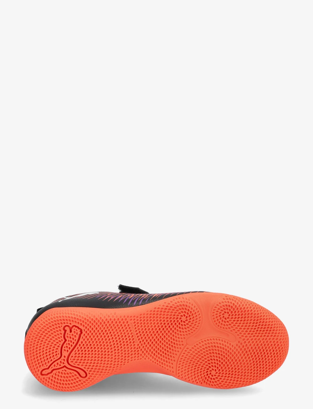 PUMA - FUTURE 8 PLAY IT V Jr - riided - puma black-puma white-glowing red - 4