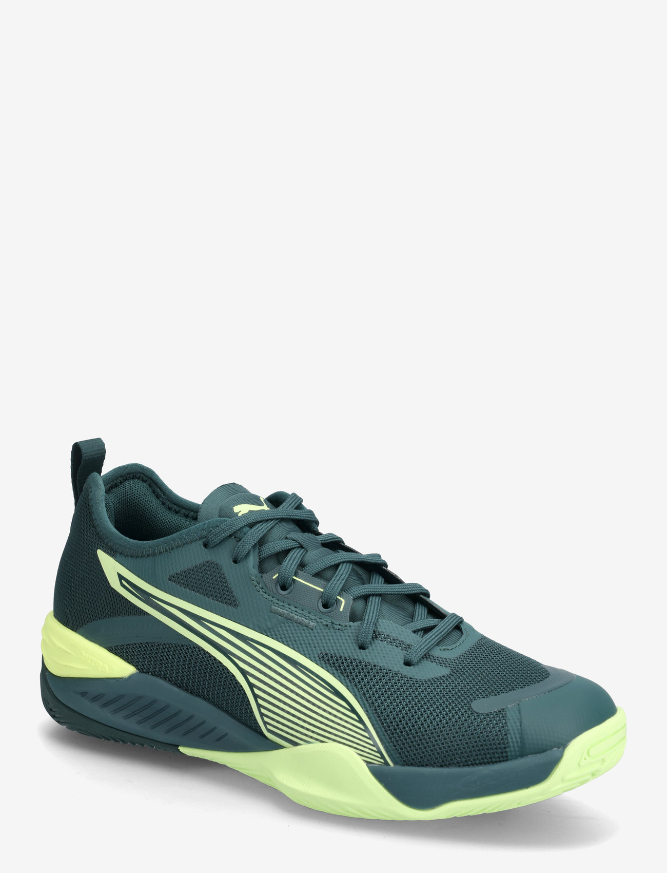 PUMA - Eliminate NITRO 4 - indendørs sportssko - green terrain-fizzy light - 0