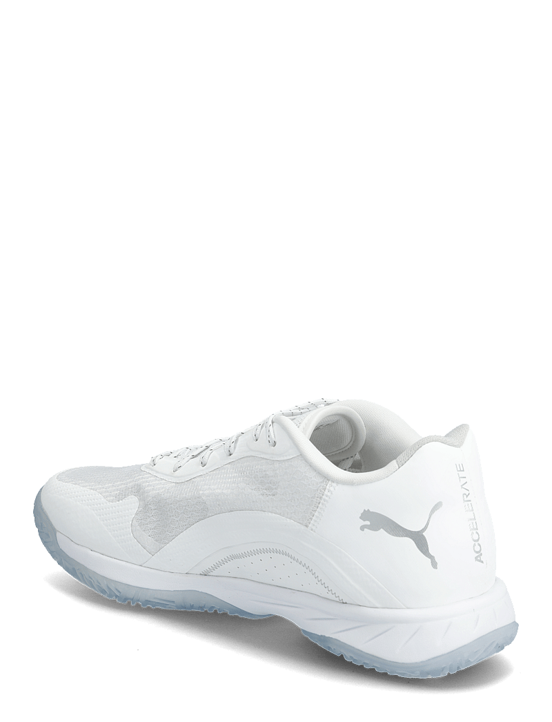 PUMA - Accelerate Turbo 4 - indoor-sportschuhe - puma white-puma silver-ash gray - 2